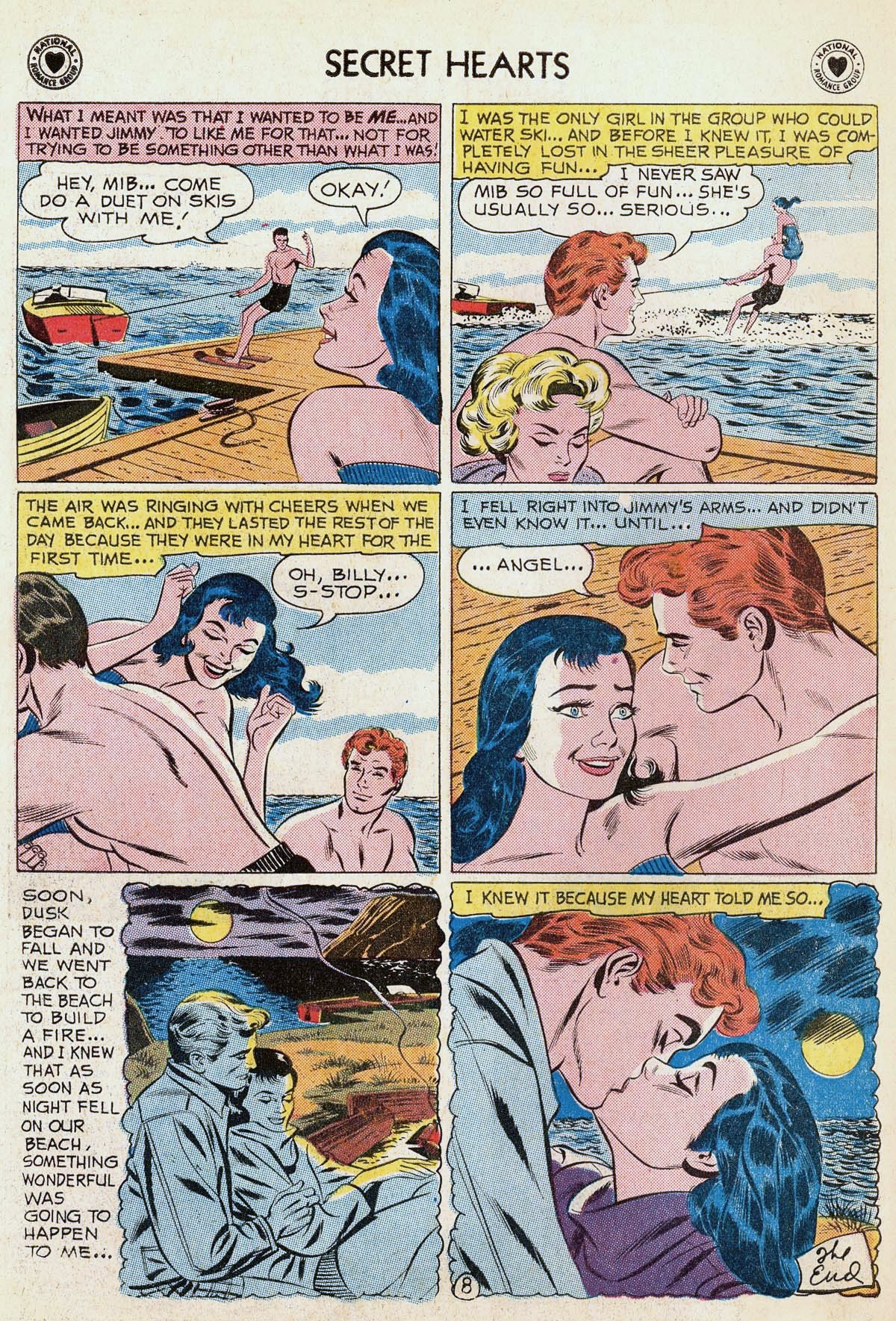 Read online Secret Hearts comic -  Issue #58 - 34
