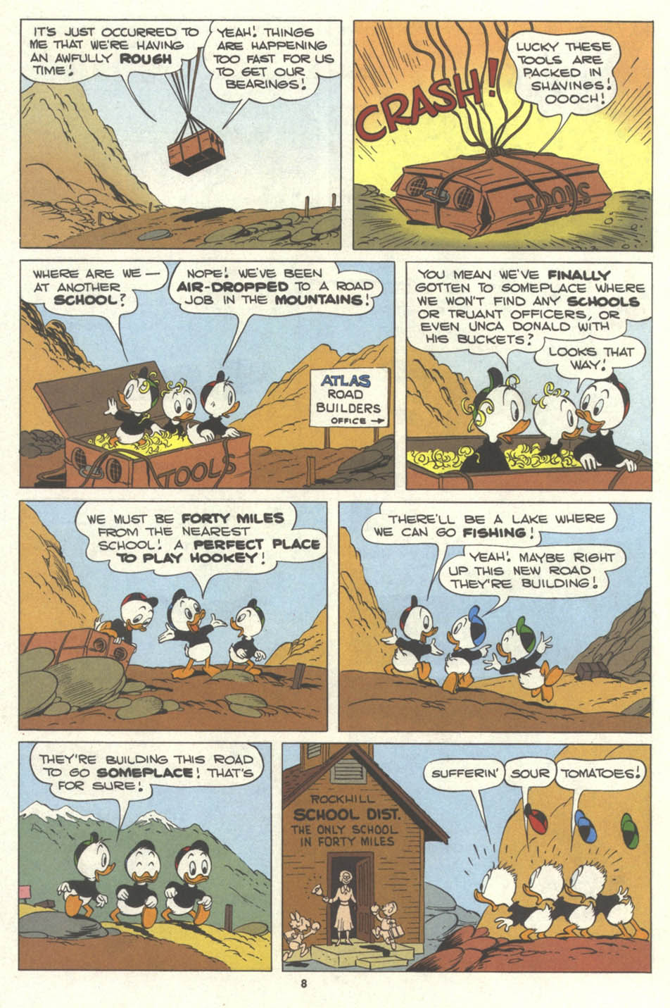 Read online Walt Disney's Comics and Stories comic -  Issue #577 - 10