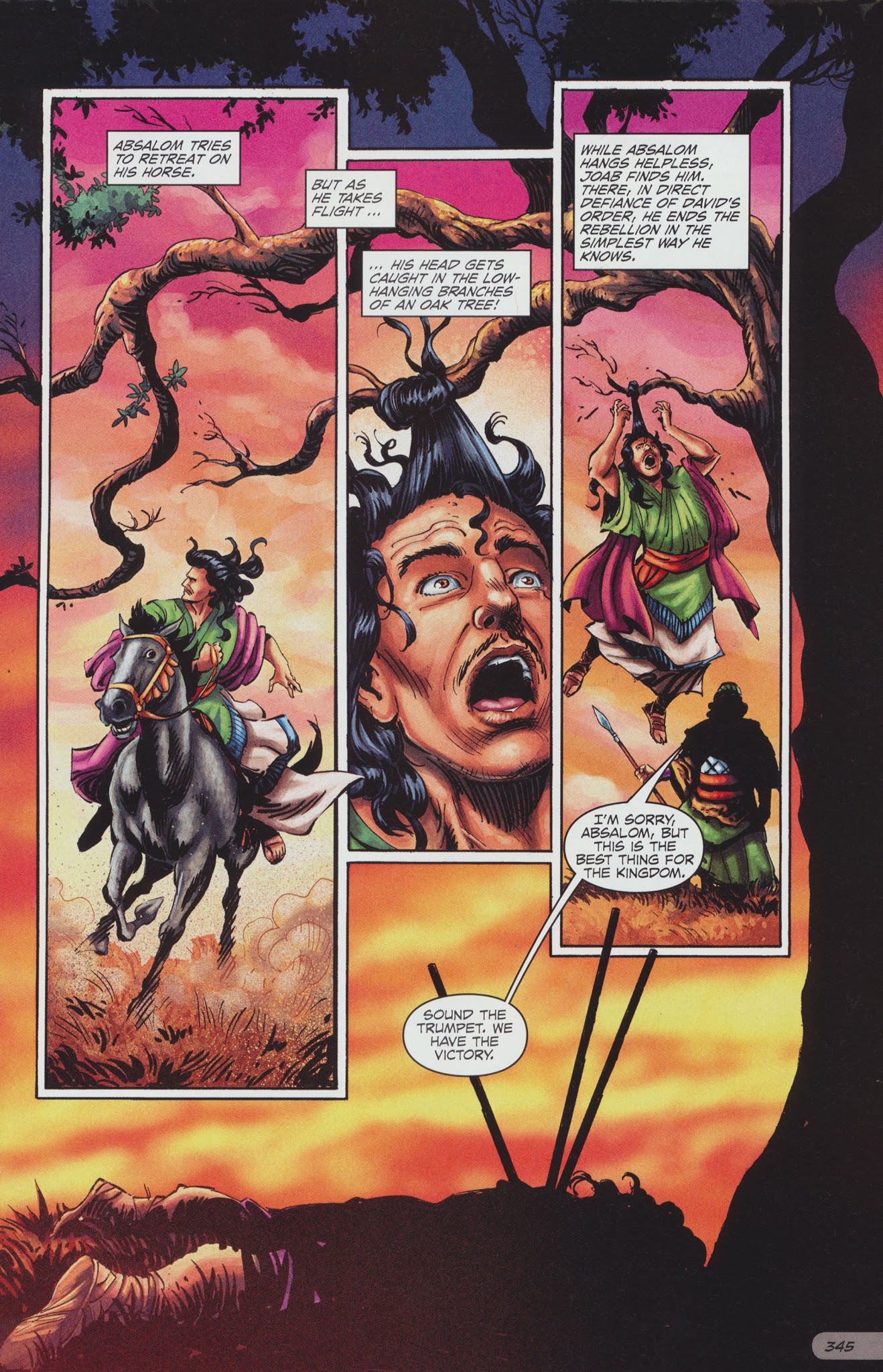 Read online The Action Bible comic -  Issue # TPB 1 - 349