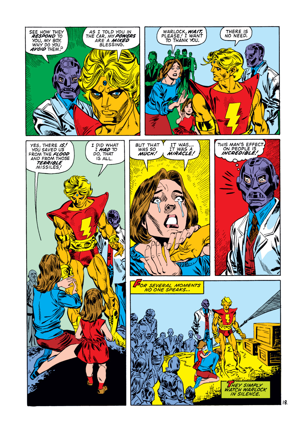 Read online Warlock (1972) comic -  Issue #5 - 19