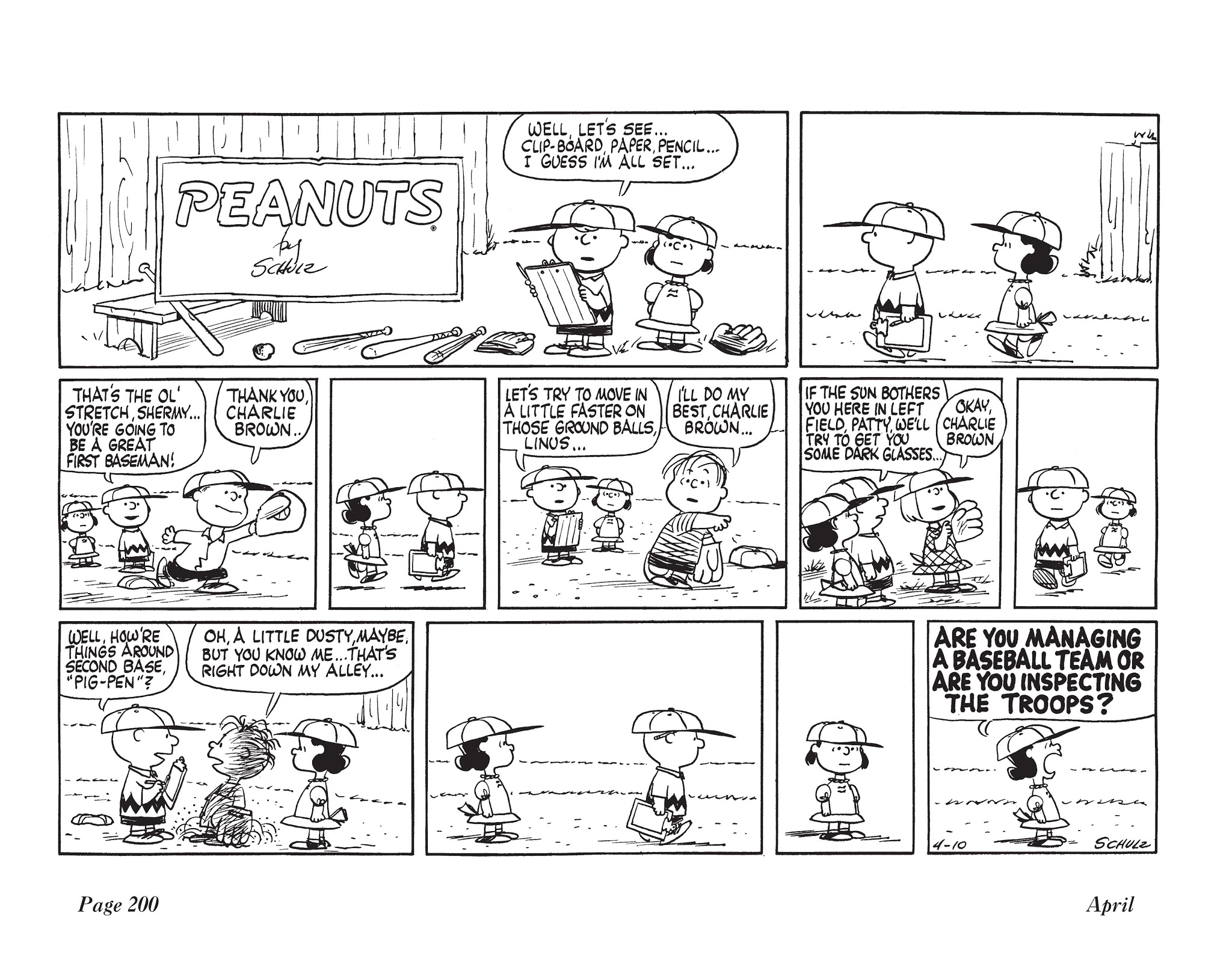 Read online The Complete Peanuts comic -  Issue # TPB 5 - 216