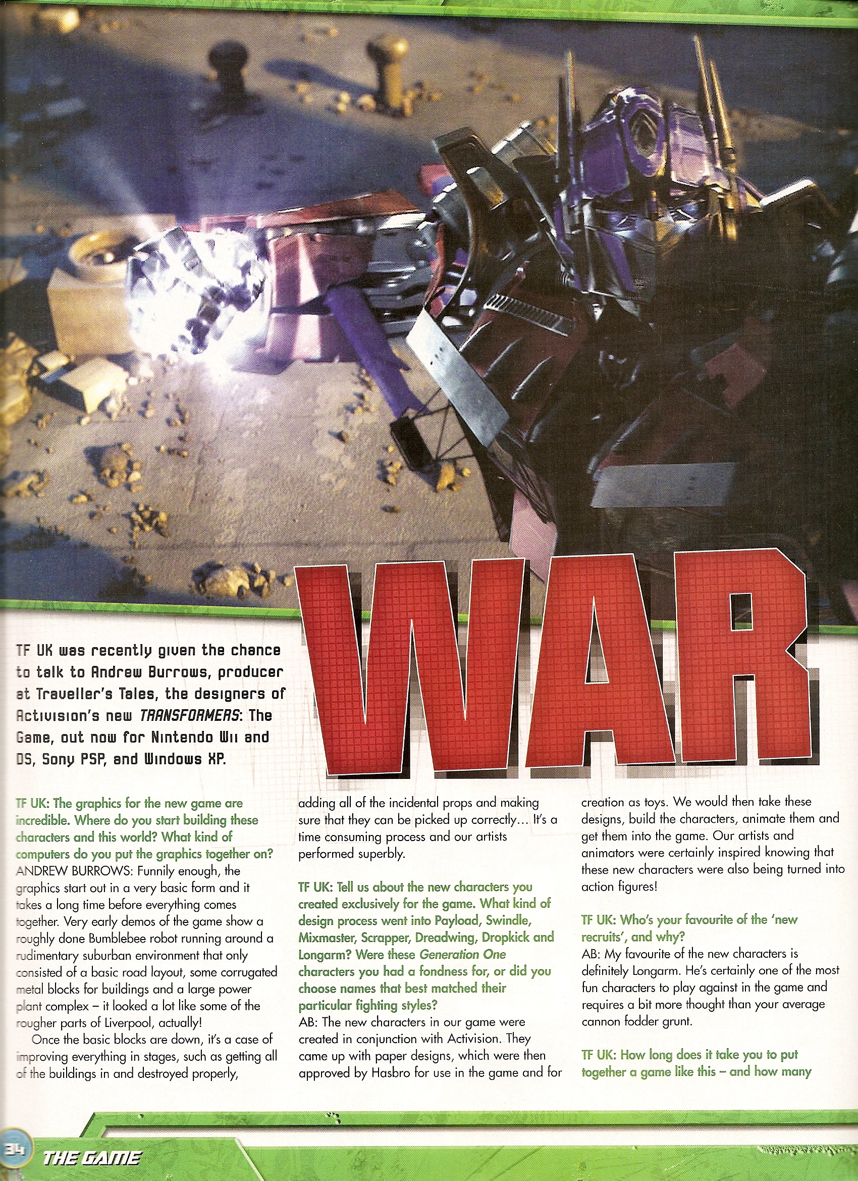 Read online Transformers: Robots in Disguise (2007) comic -  Issue #2 - 31