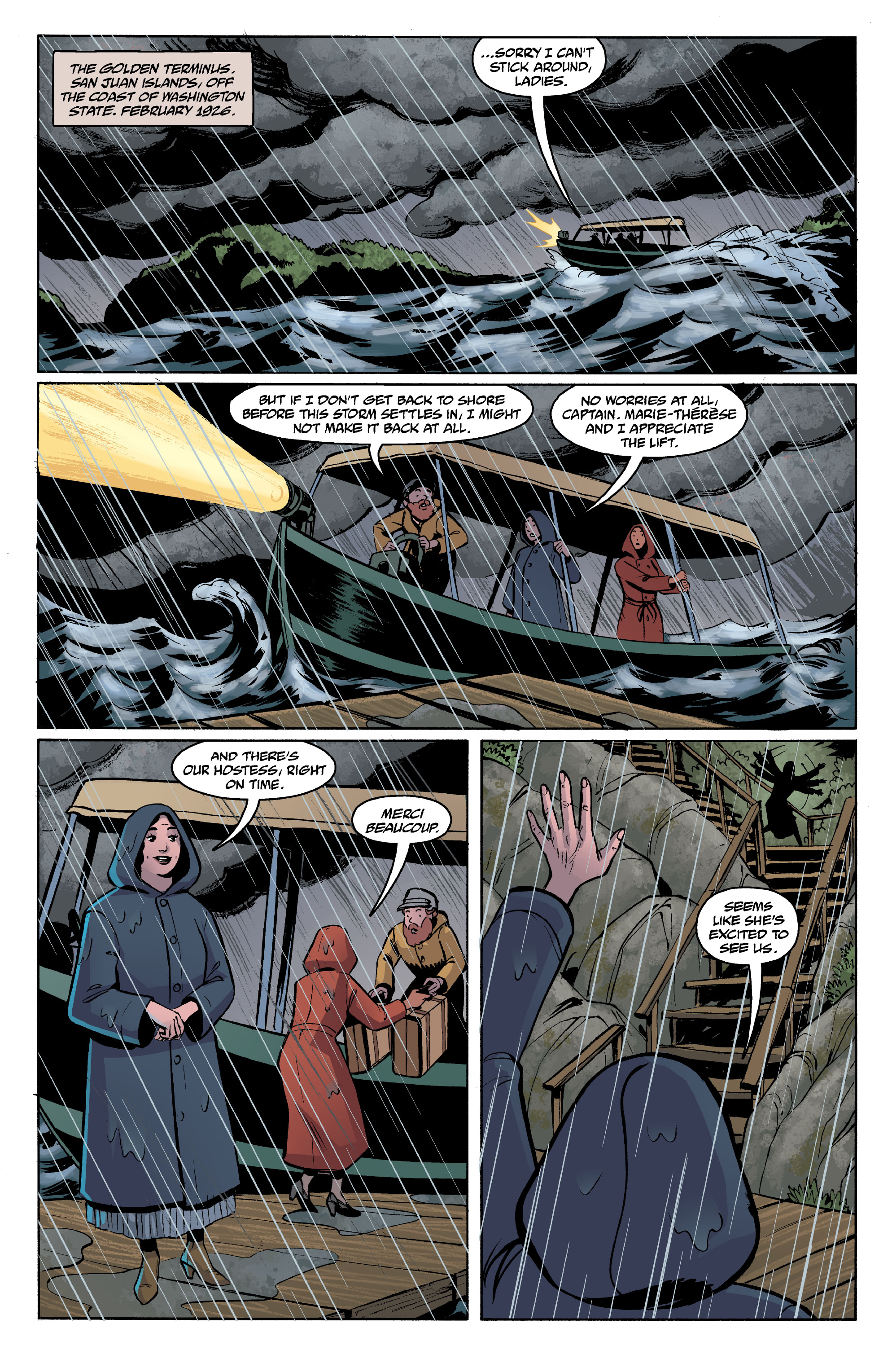 Read online The House of Lost Horizons: A Sarah Jewell Mystery comic -  Issue #1 - 3