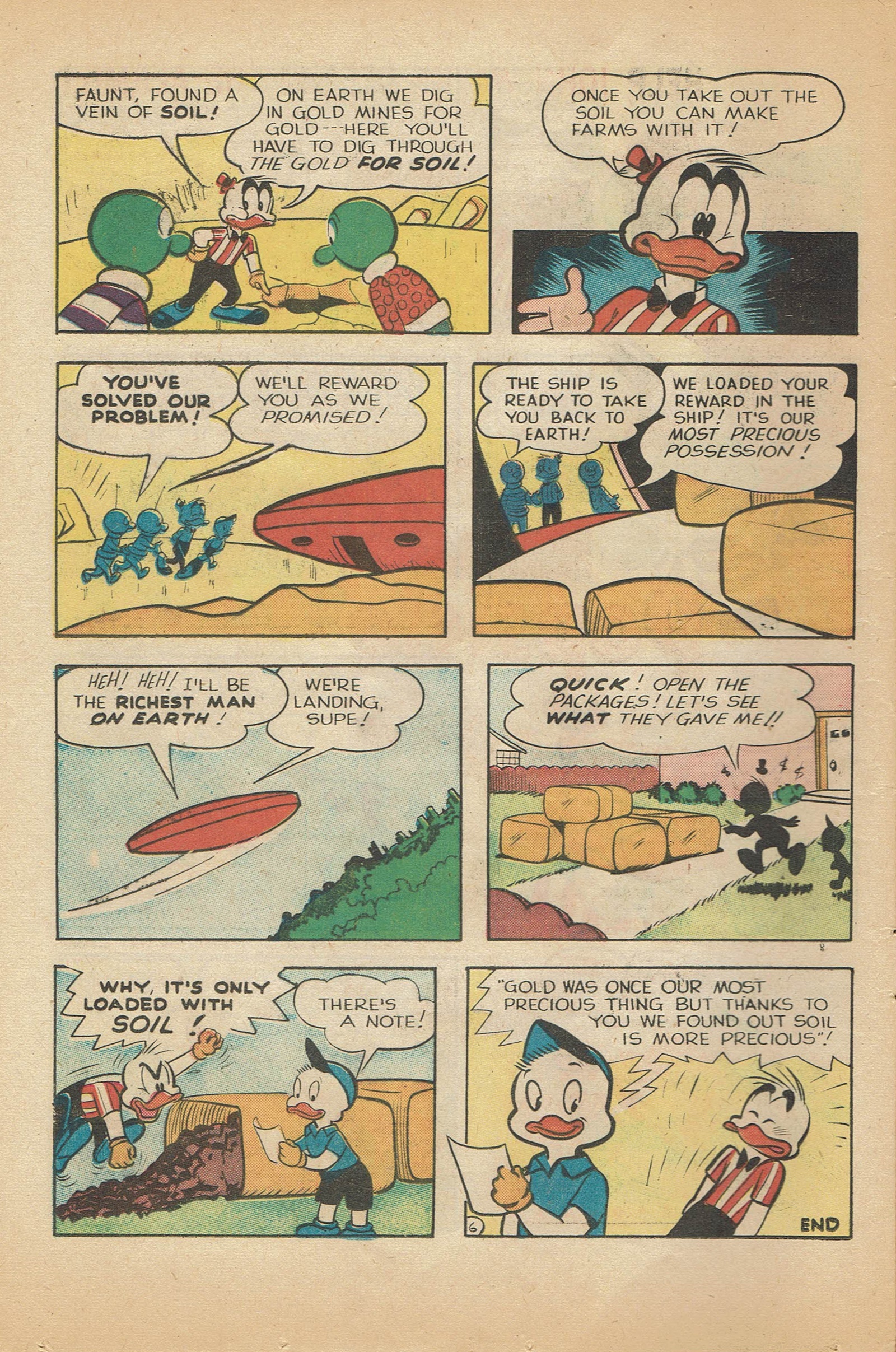 Read online Super Duck Comics comic -  Issue #92 - 8