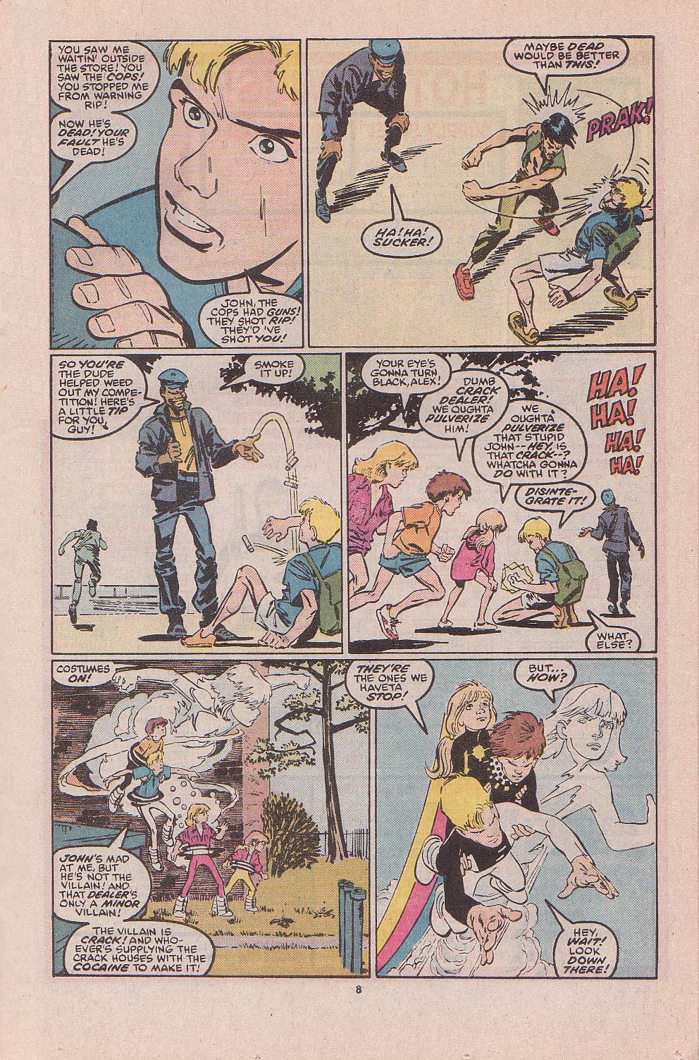 Read online Power Pack (1984) comic -  Issue #32 - 9