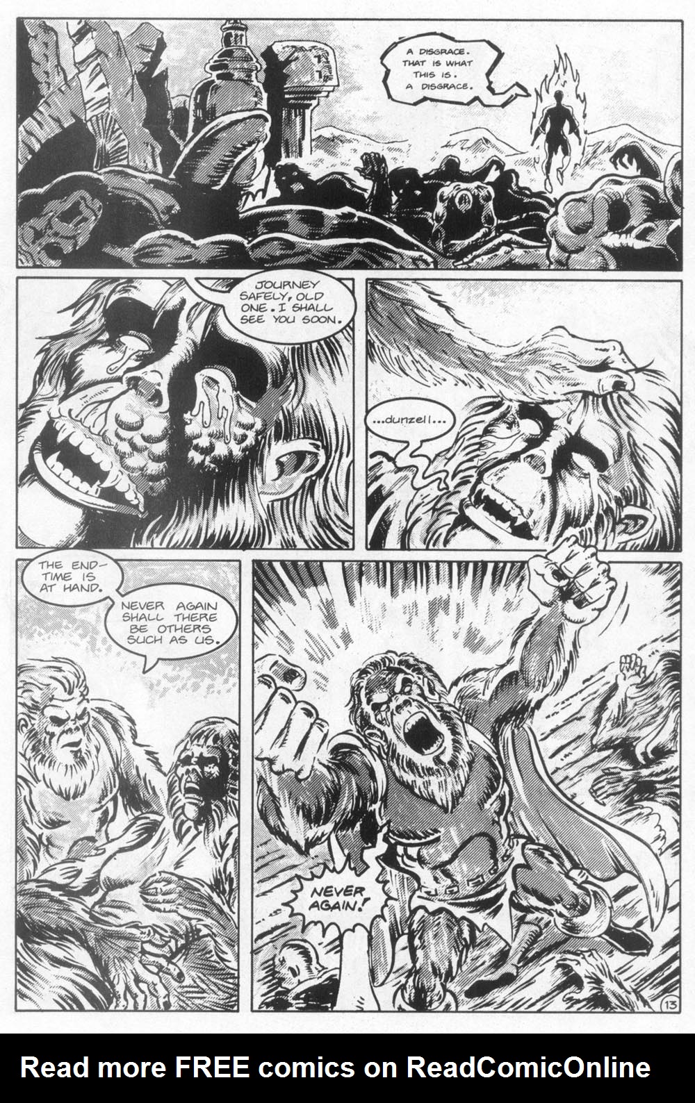 Read online Planet of the Apes (1990) comic -  Issue #21 - 15