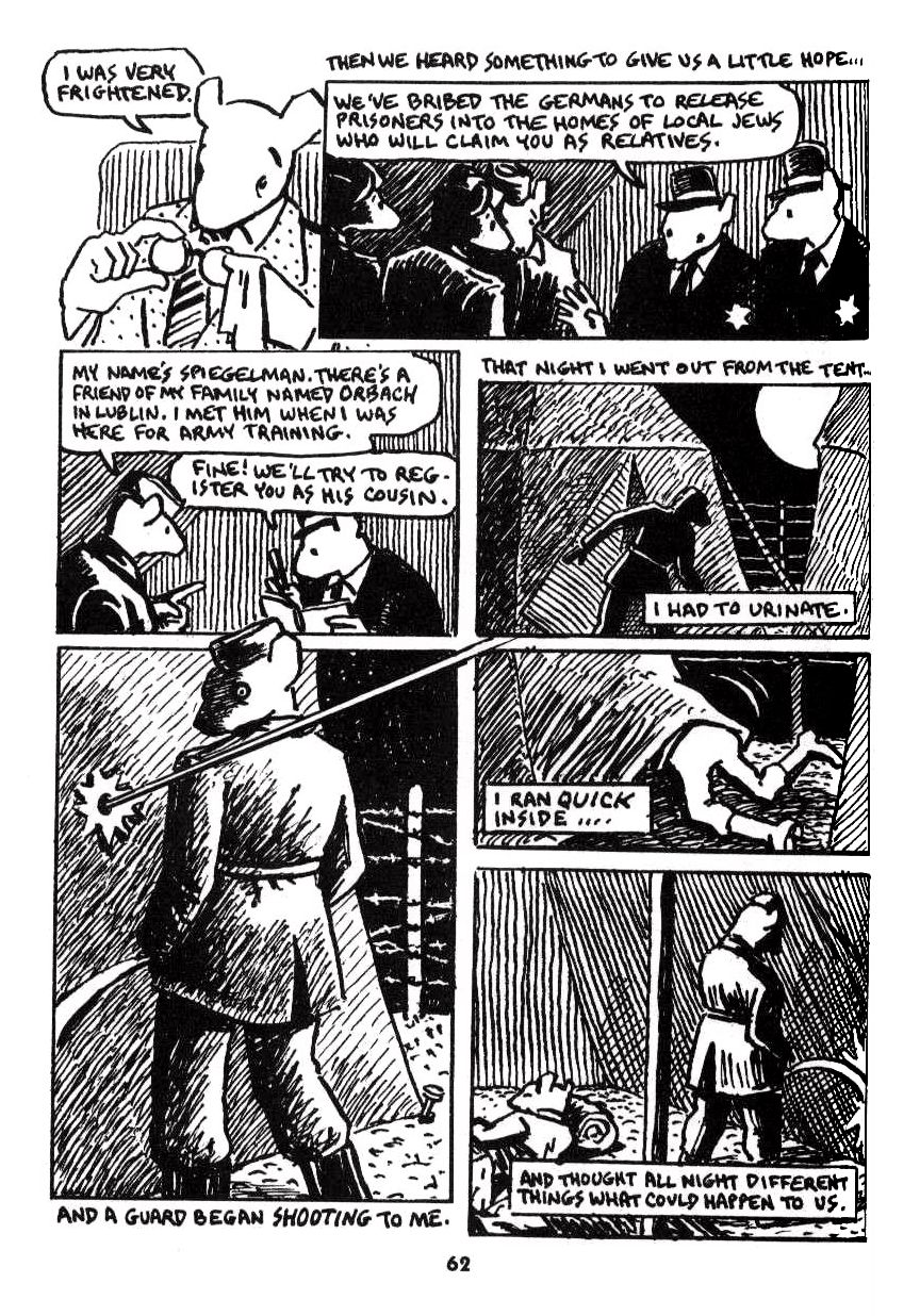 Read online Maus: A Survivor's Tale comic -  Issue # TPB 1 - 58