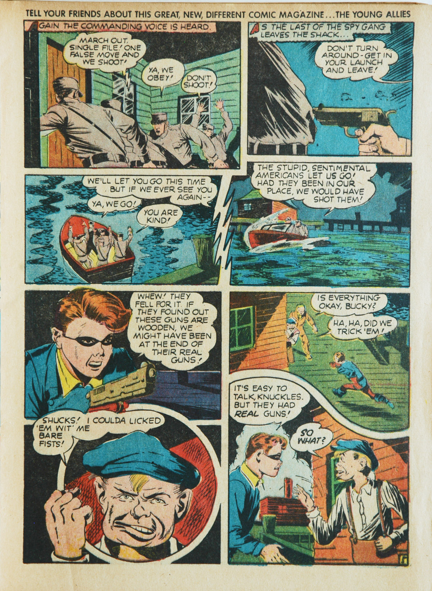 Read online Young Allies Comics comic -  Issue #1 - 7