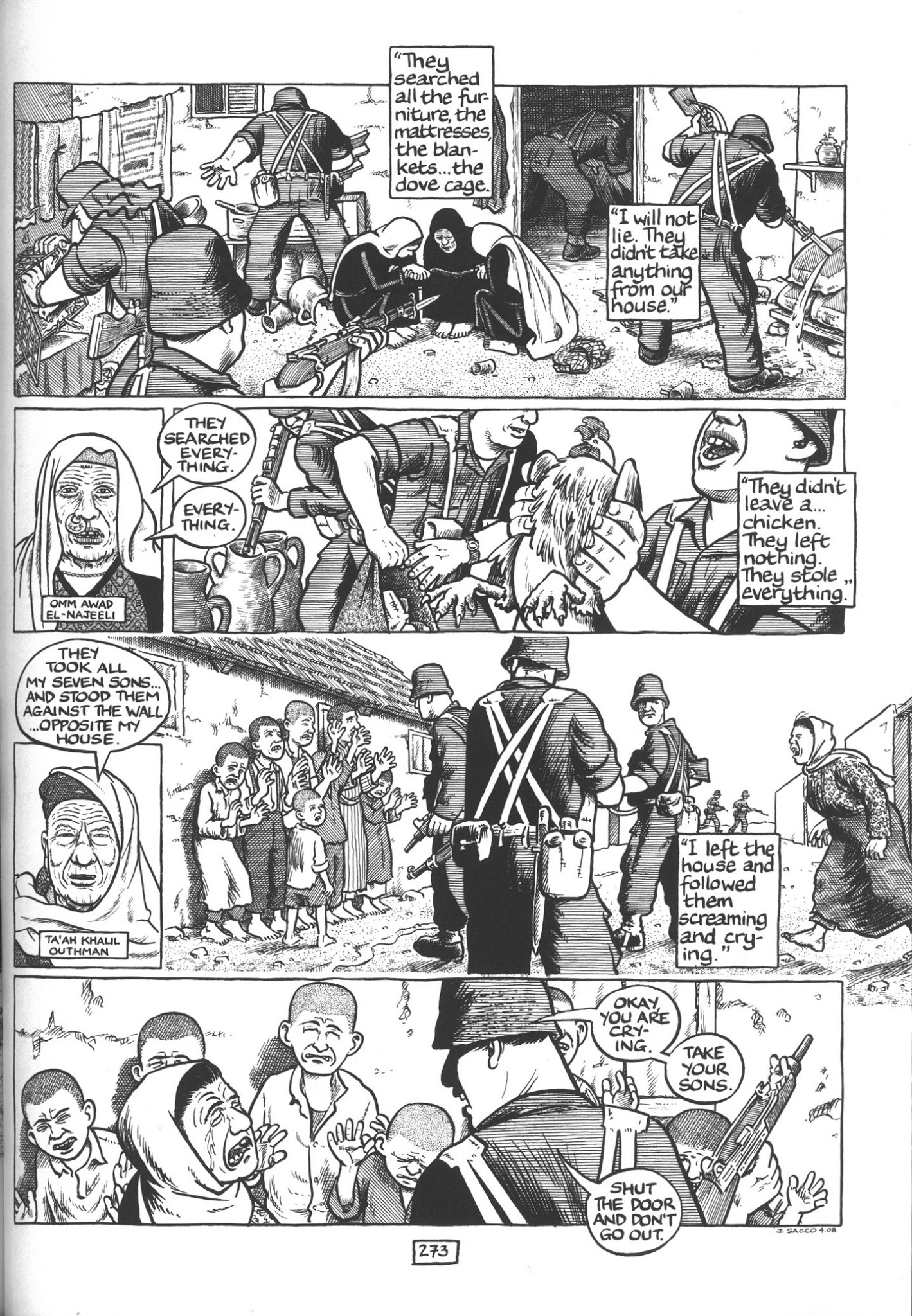 Read online Footnotes in Gaza comic -  Issue # TPB - 291