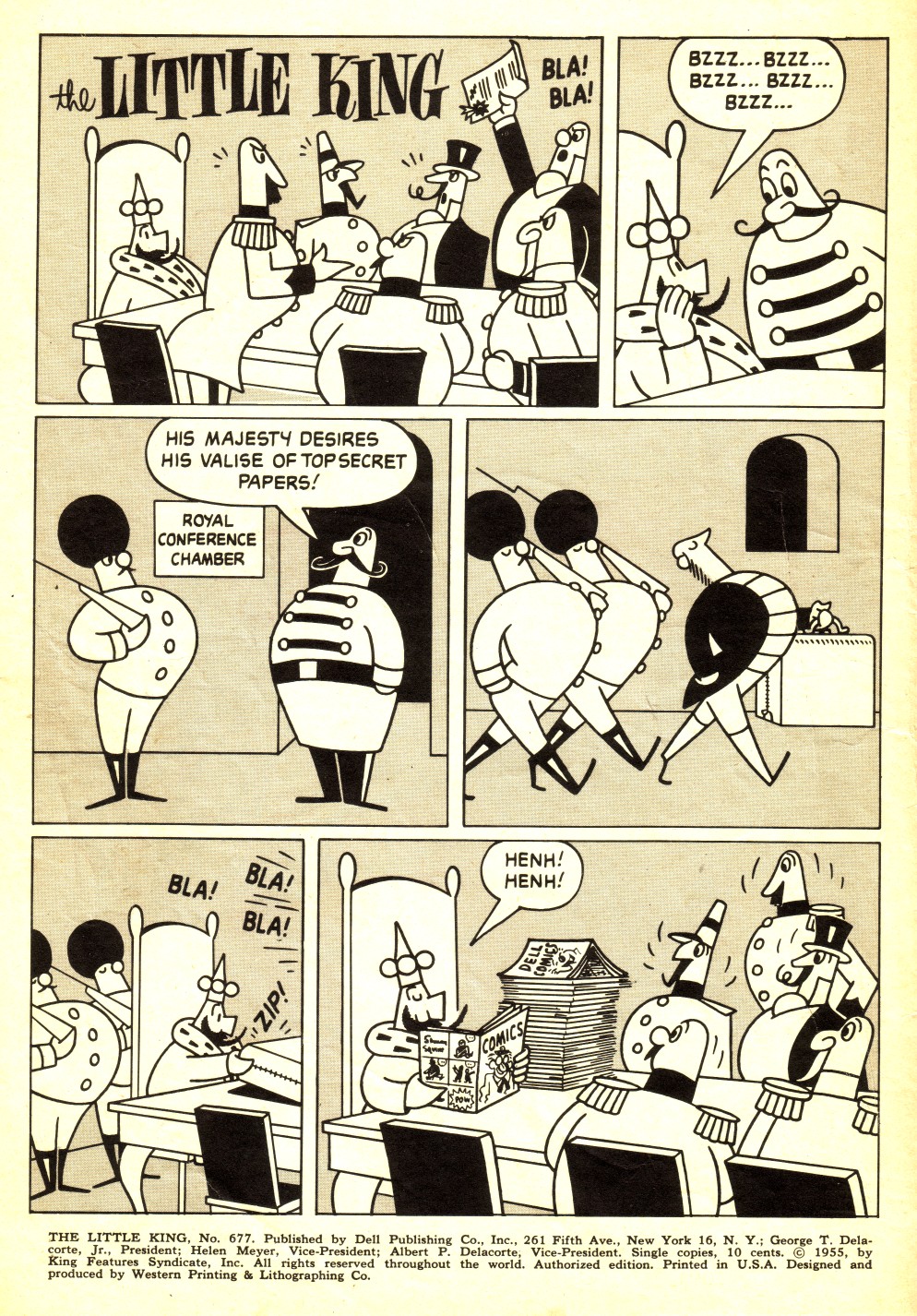 Read online Four Color Comics comic -  Issue #677 - 2