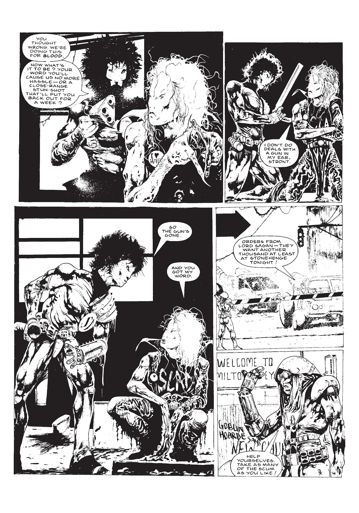 Read online Strontium Dog: Search/Destroy Agency Files comic -  Issue # TPB 5 - 83