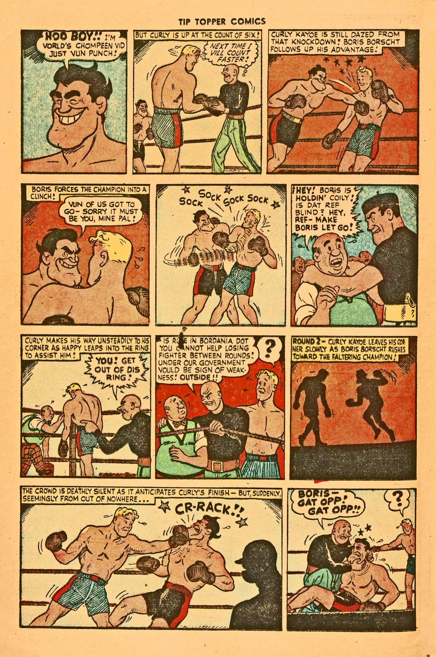 Read online Tip Topper Comics comic -  Issue #1 - 16