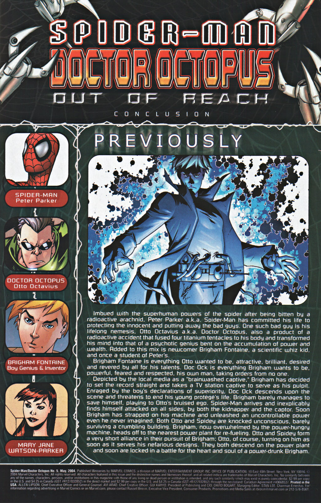 Read online Spider-Man/Doctor Octopus: Out of Reach comic -  Issue #5 - 2