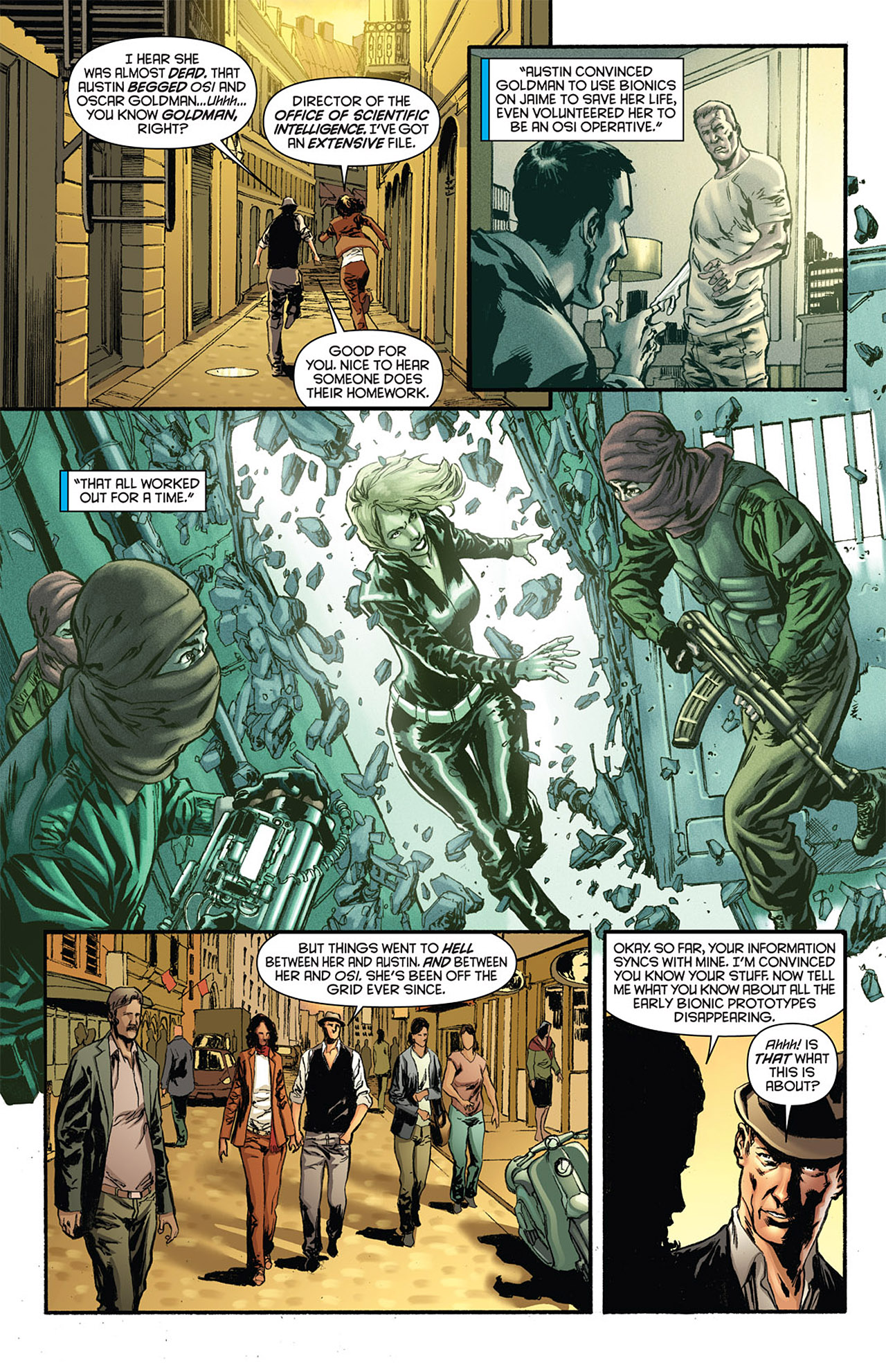 Read online The Bionic Woman comic -  Issue #1 - 9