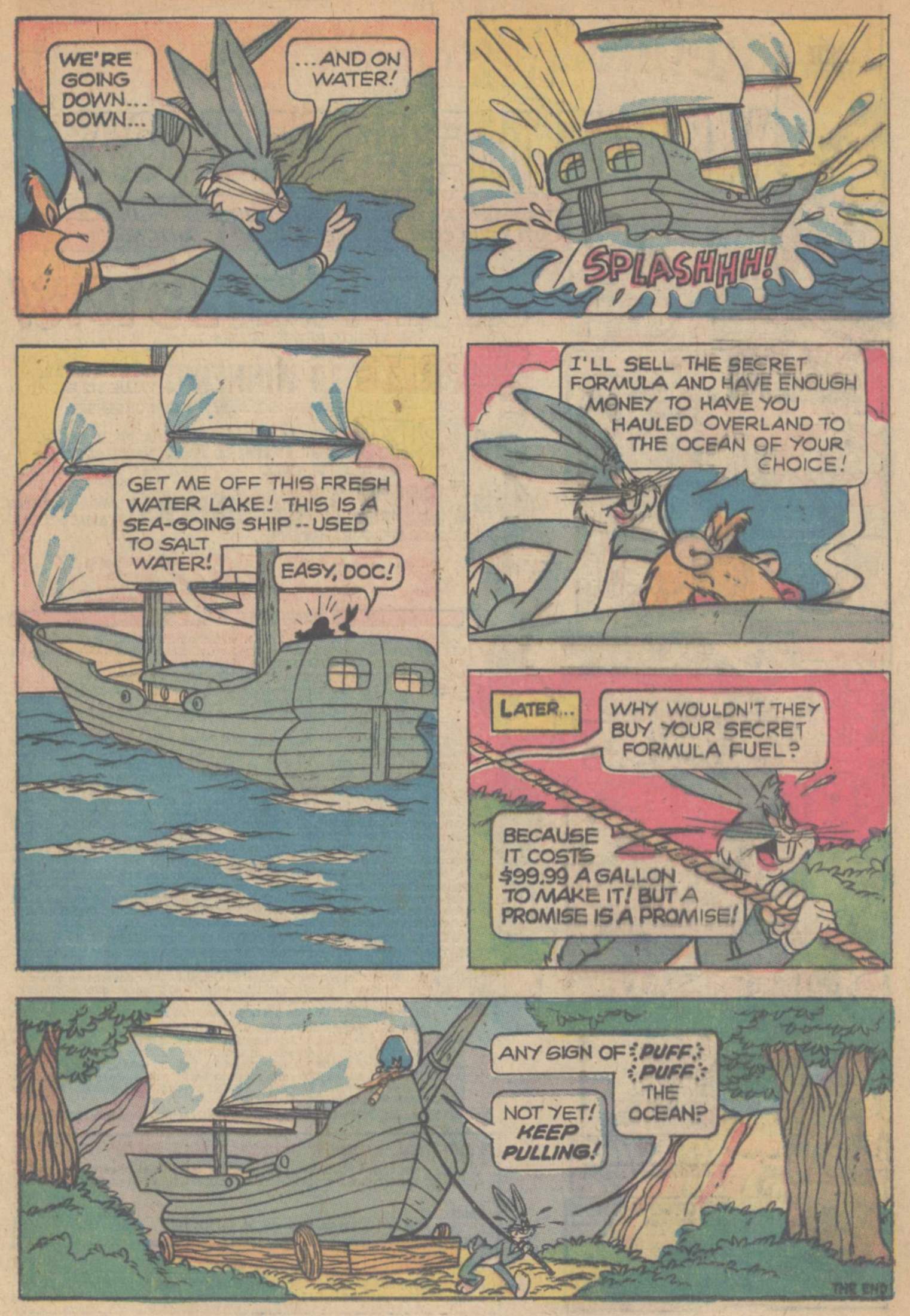 Read online Yosemite Sam and Bugs Bunny comic -  Issue #25 - 35