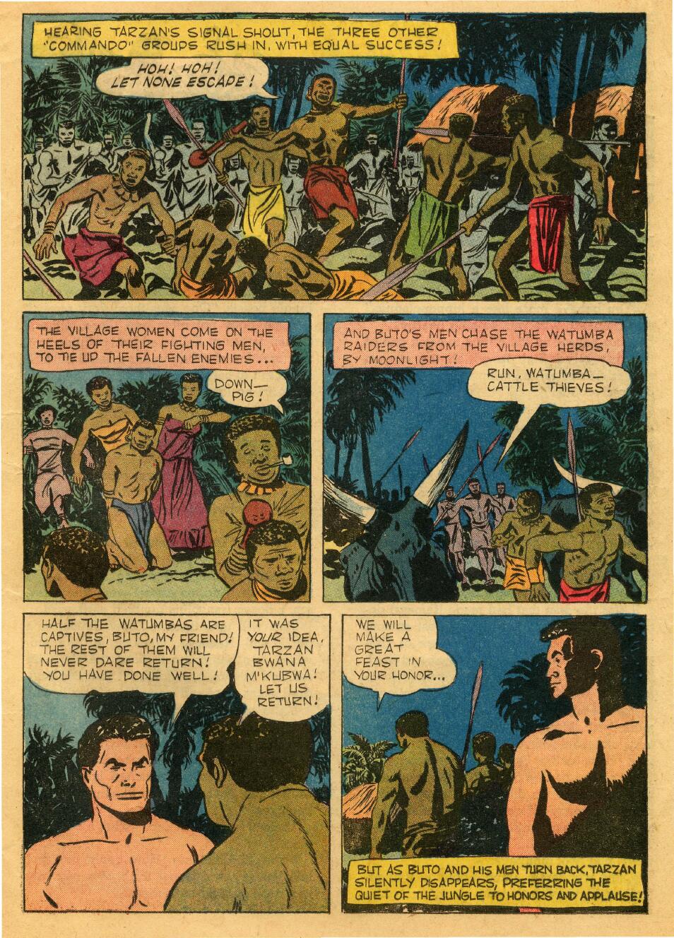 Read online Tarzan (1948) comic -  Issue #99 - 17