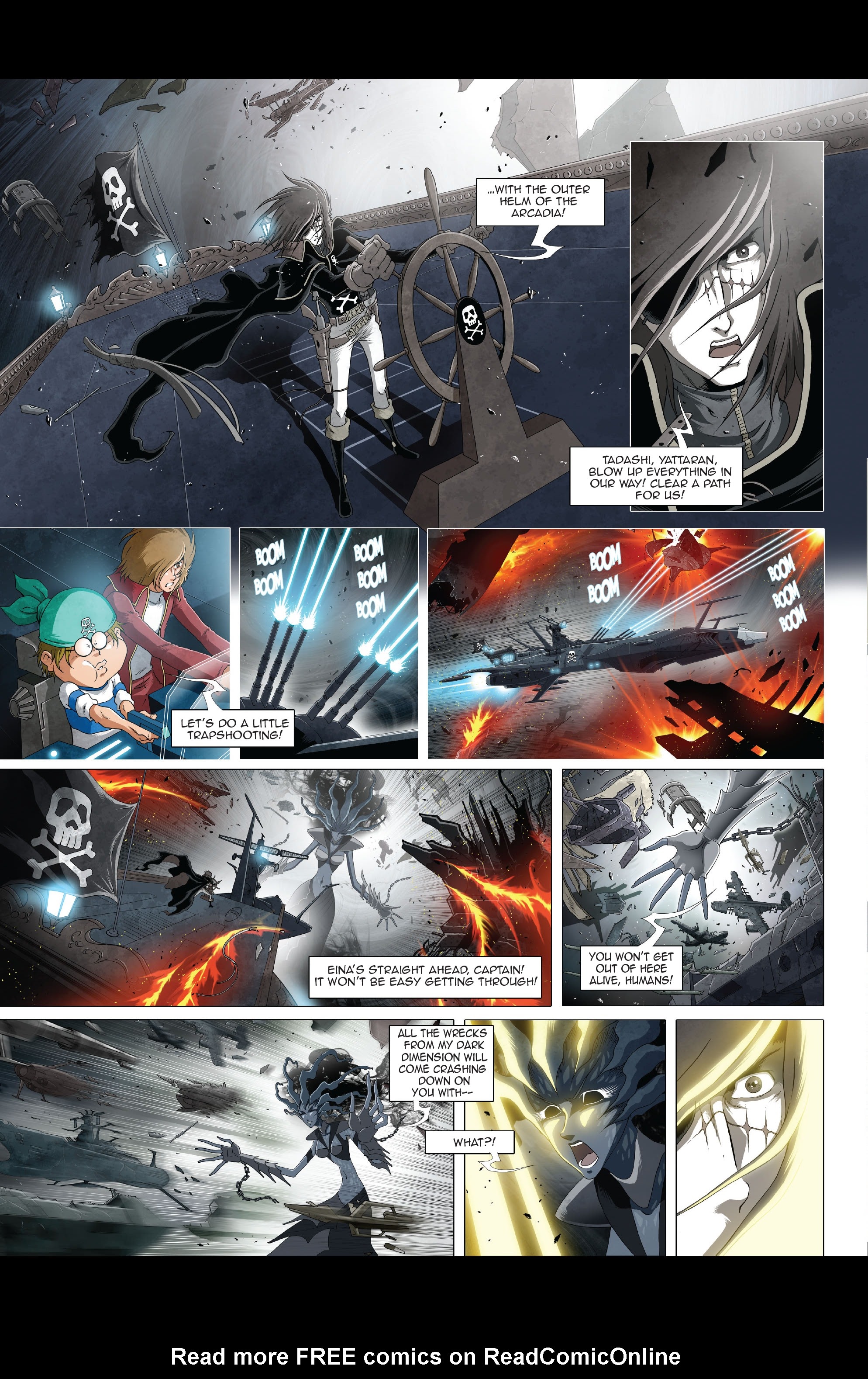 Read online Space Pirate Captain Harlock comic -  Issue #4 - 21