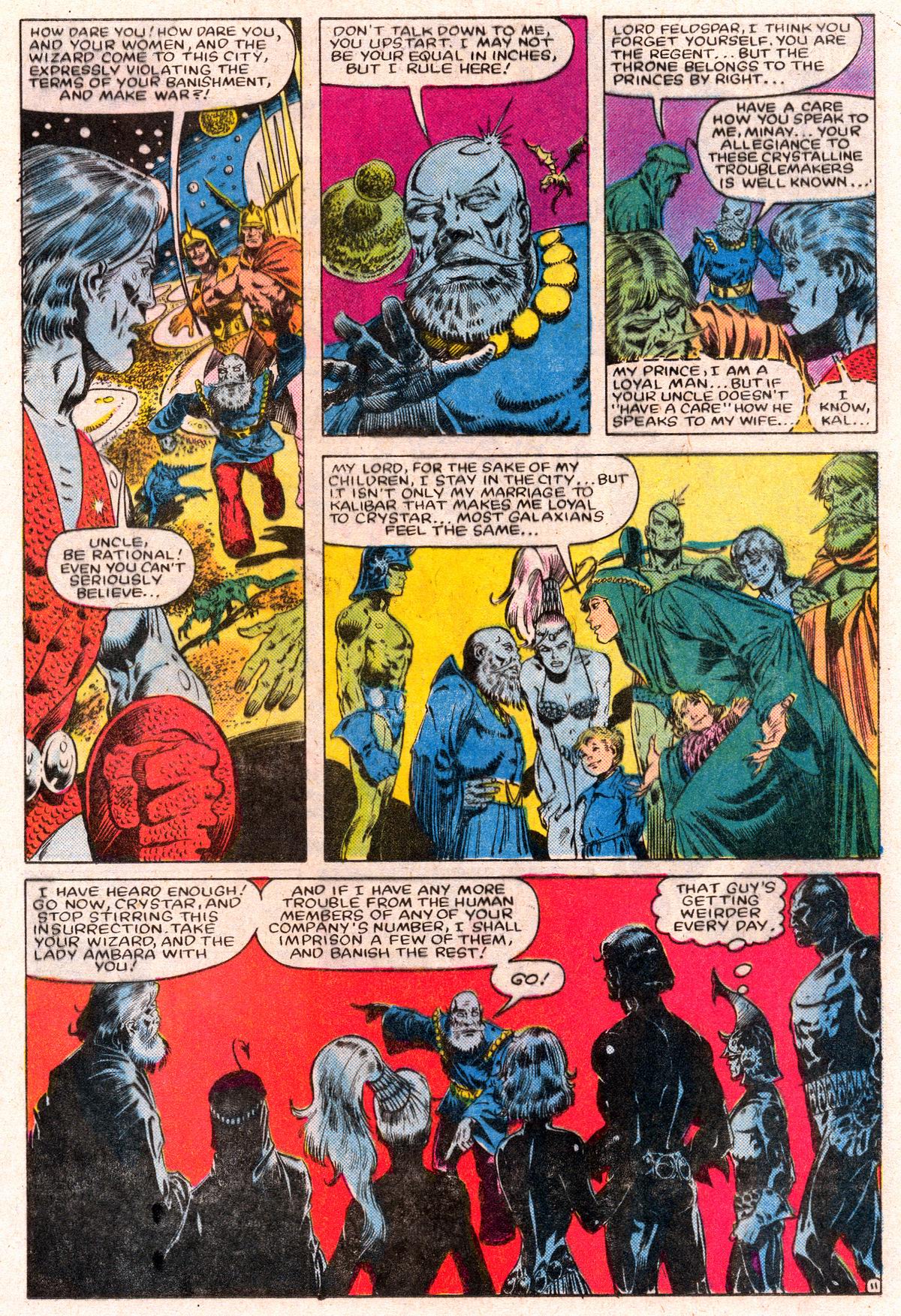 Read online The Saga of Crystar, Crystal Warrior comic -  Issue #7 - 12