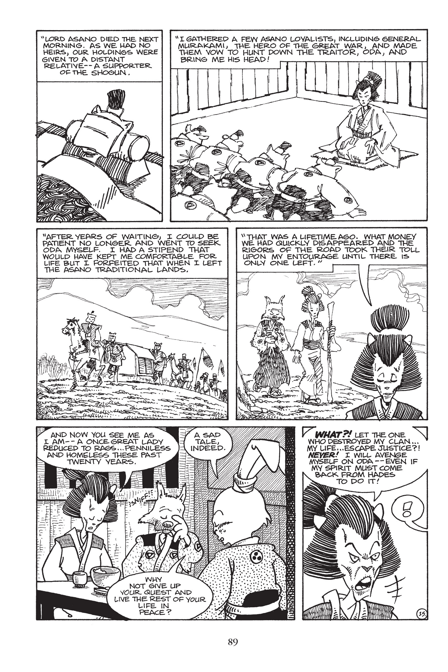 Read online Usagi Yojimbo (1987) comic -  Issue # _TPB 7 - 82