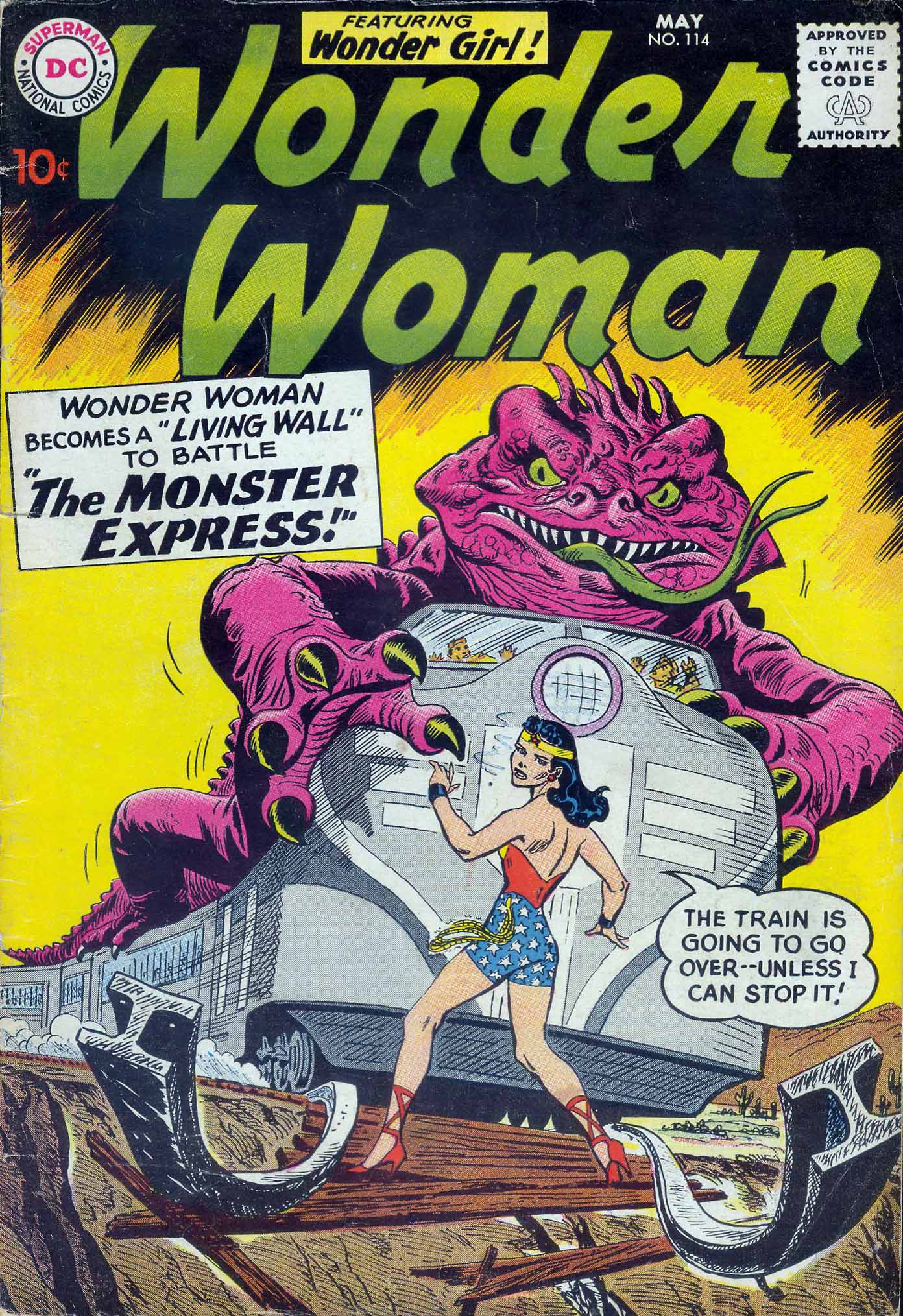 Read online Wonder Woman (1942) comic -  Issue #114 - 1