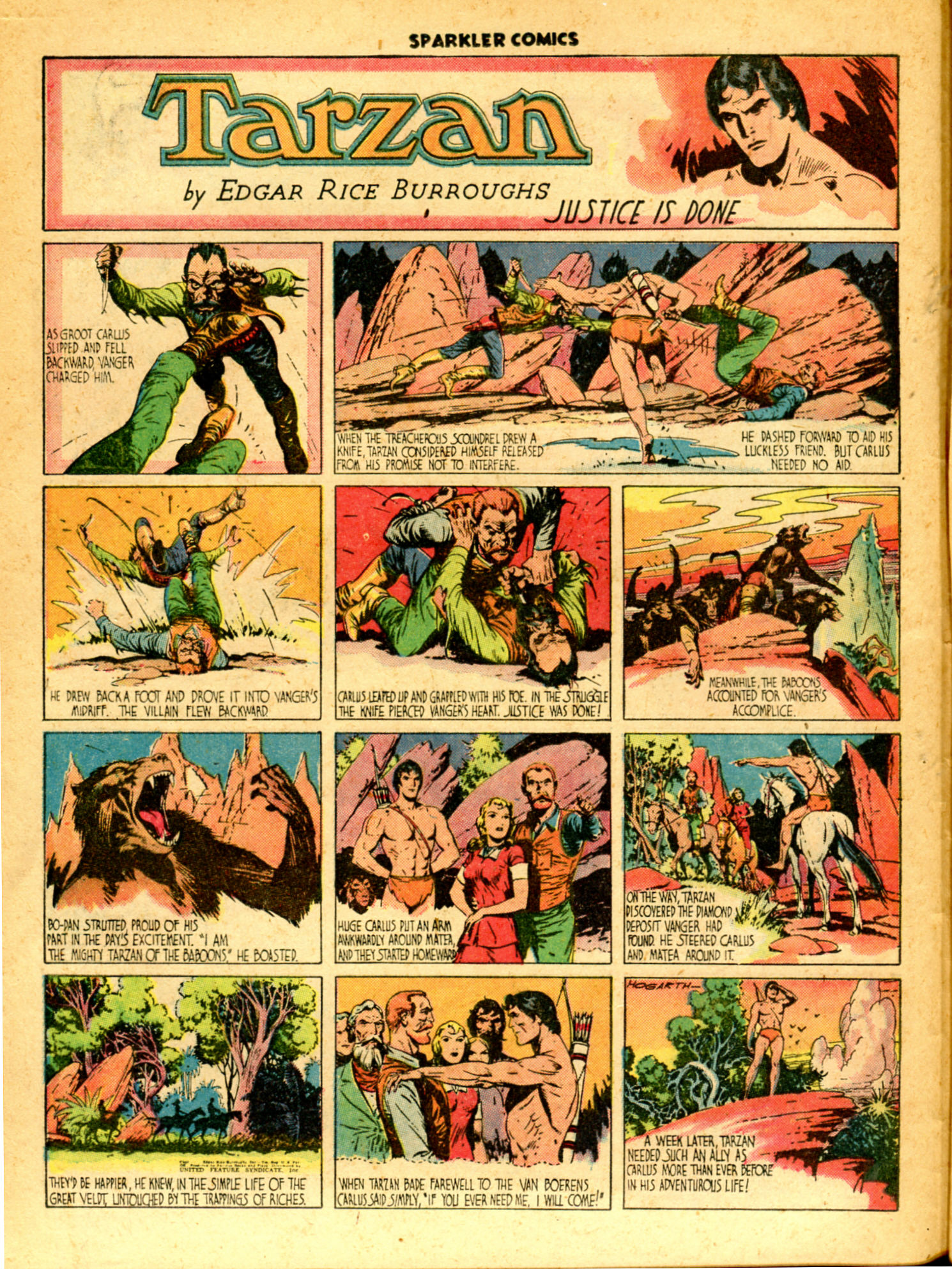 Read online Sparkler Comics comic -  Issue #27 - 20