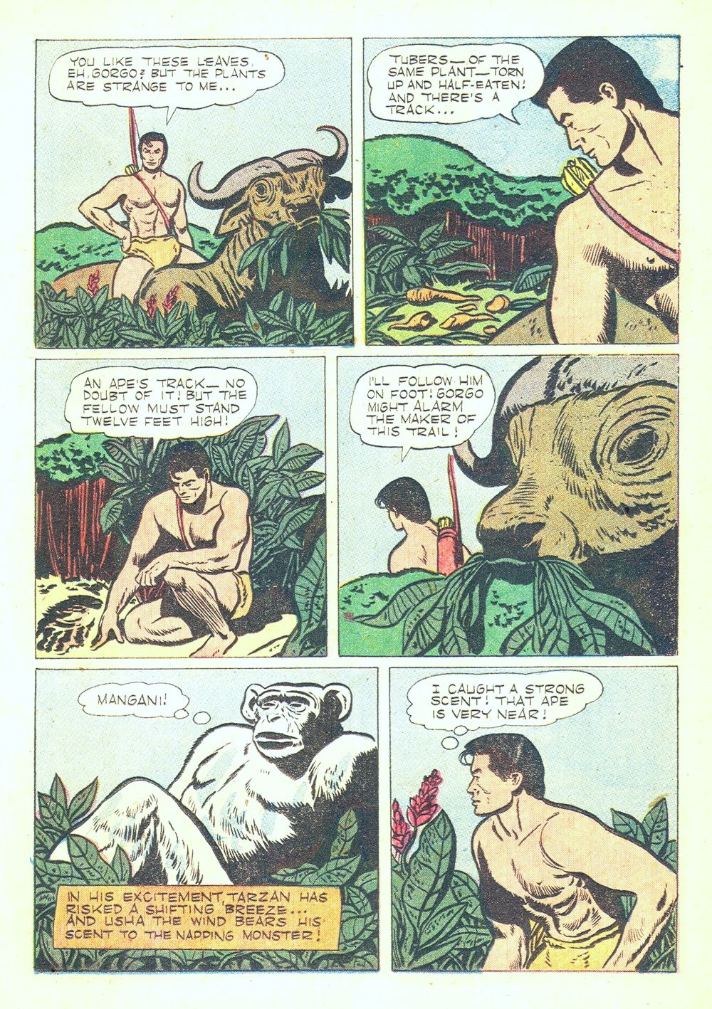 Read online Tarzan (1948) comic -  Issue #58 - 9