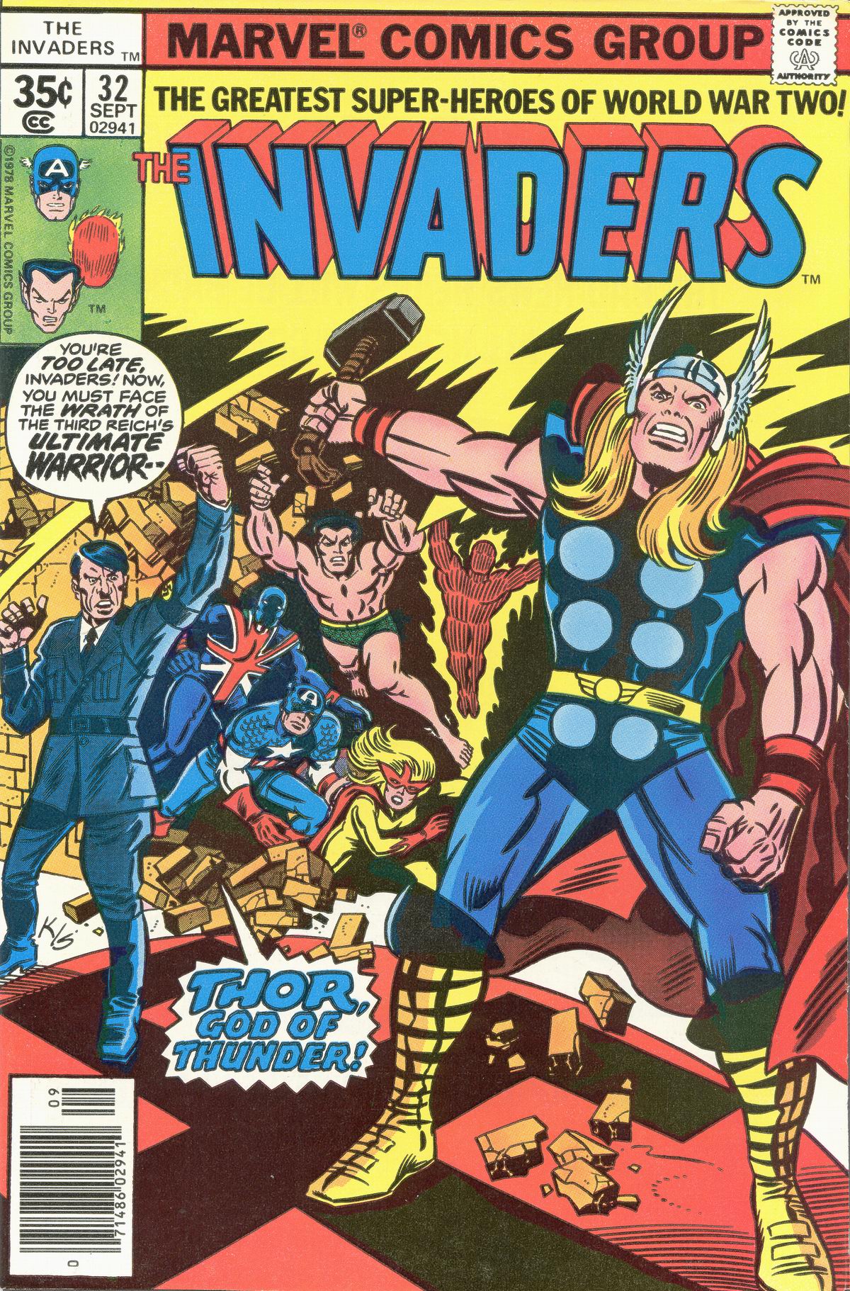 Read online The Invaders (1975) comic -  Issue #32 - 1
