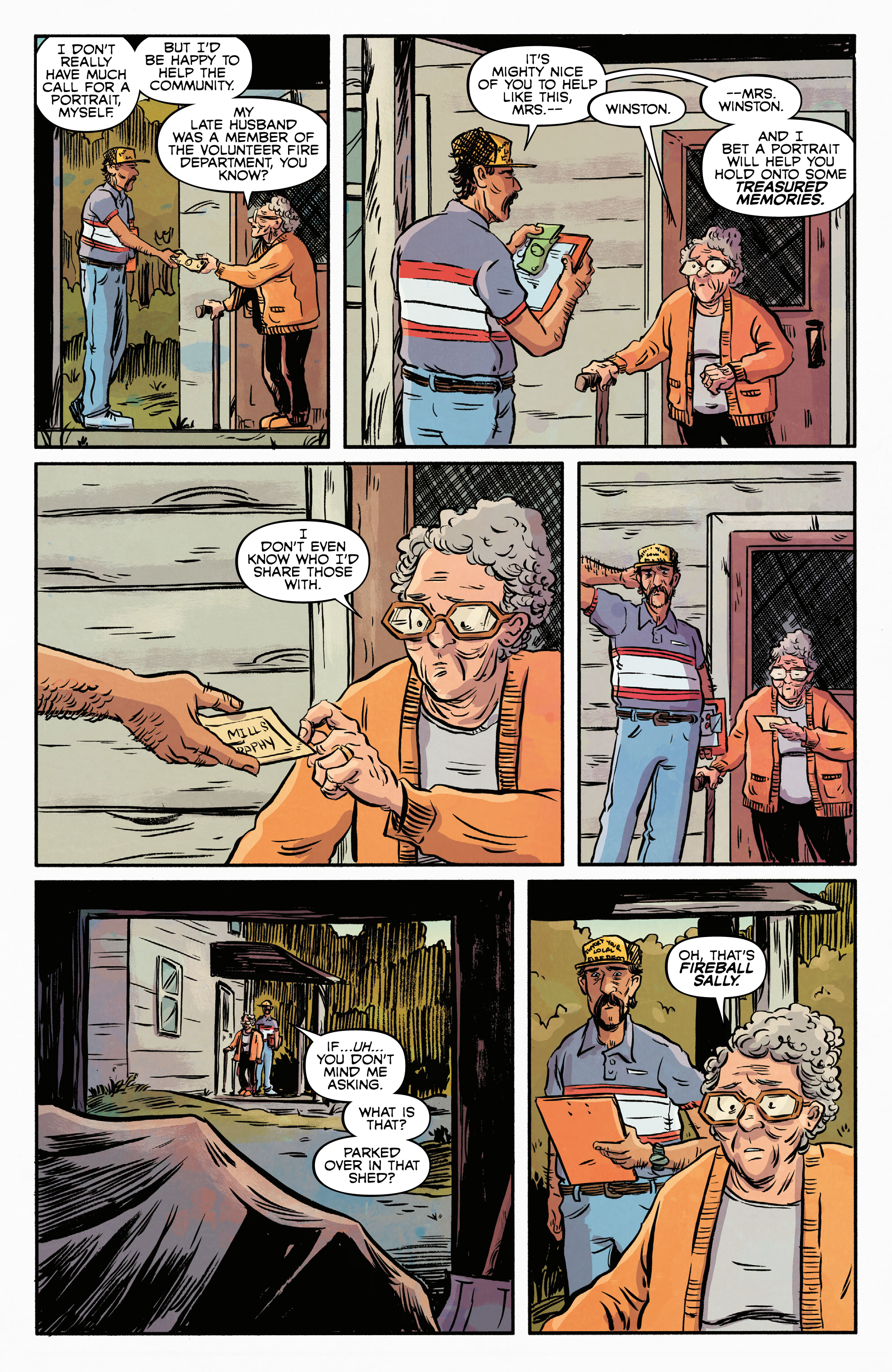 Read online Door to Door, Night by Night comic -  Issue #6 - 6