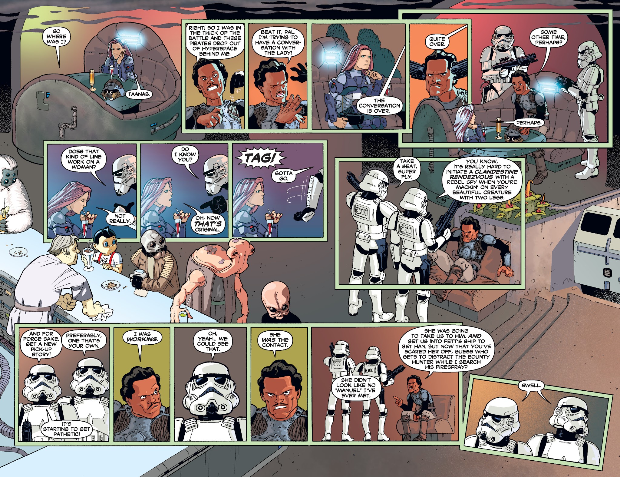 Read online Star Wars: Tag & Bink II comic -  Issue #1 - 4