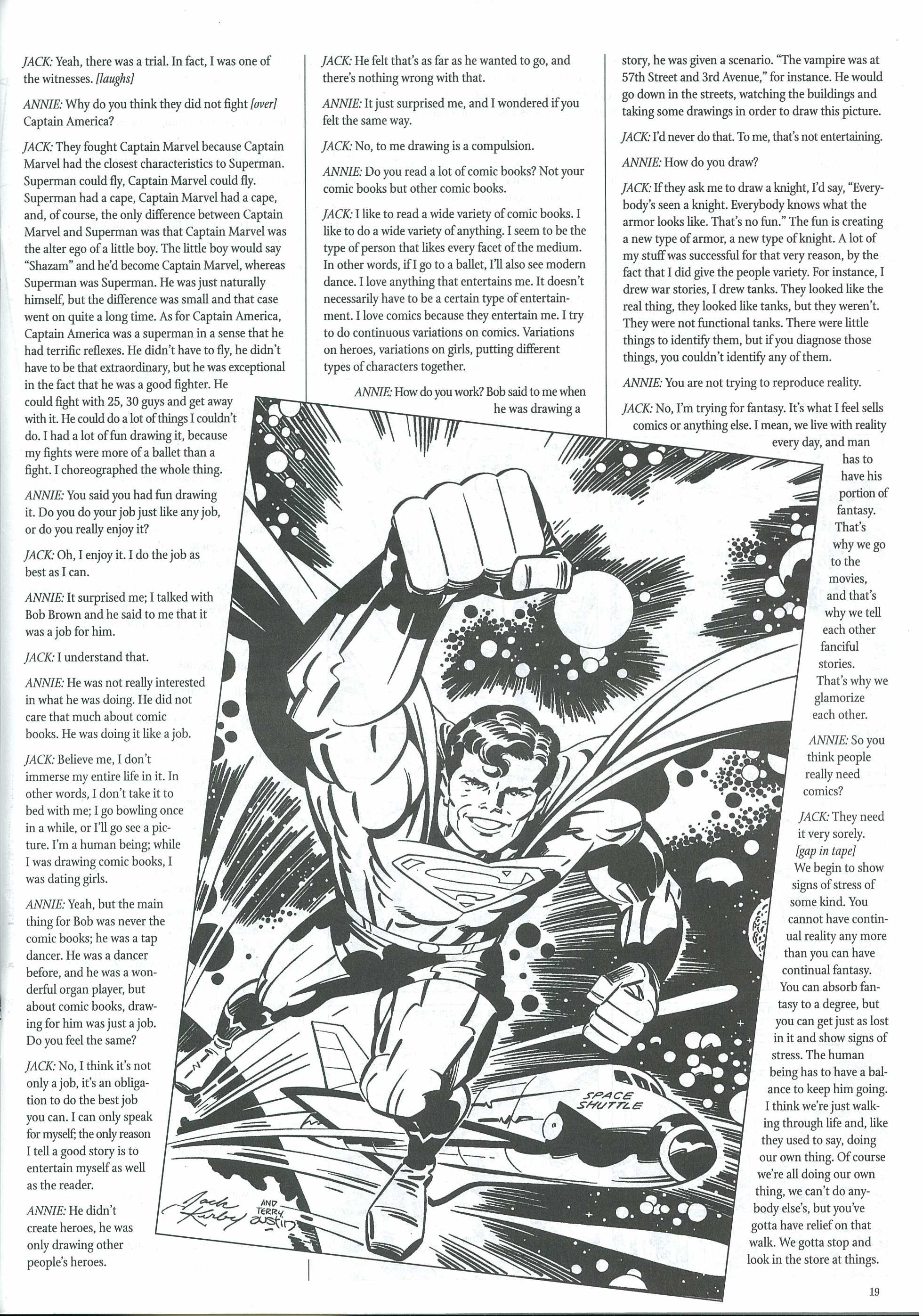 Read online The Jack Kirby Collector comic -  Issue #32 - 21