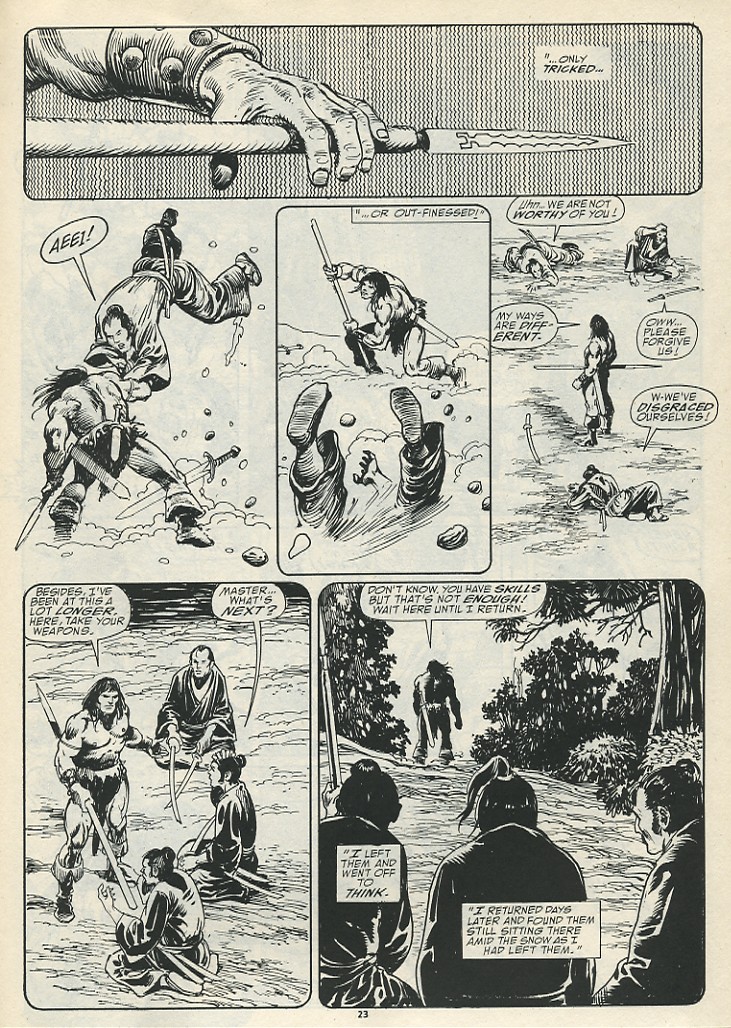 The Savage Sword Of Conan issue 184 - Page 25