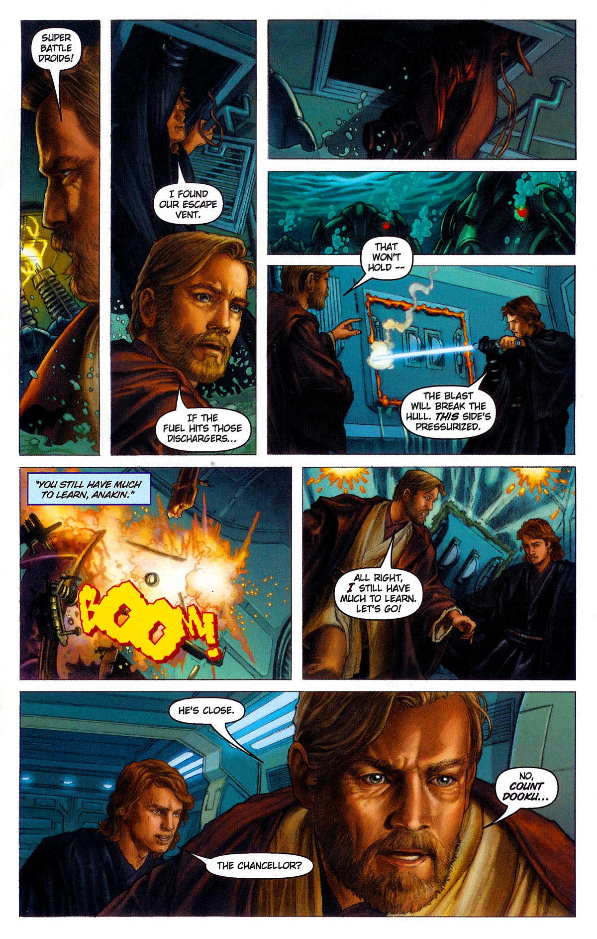 Read online Star Wars: Episode III - Revenge Of The Sith comic -  Issue #1 - 9