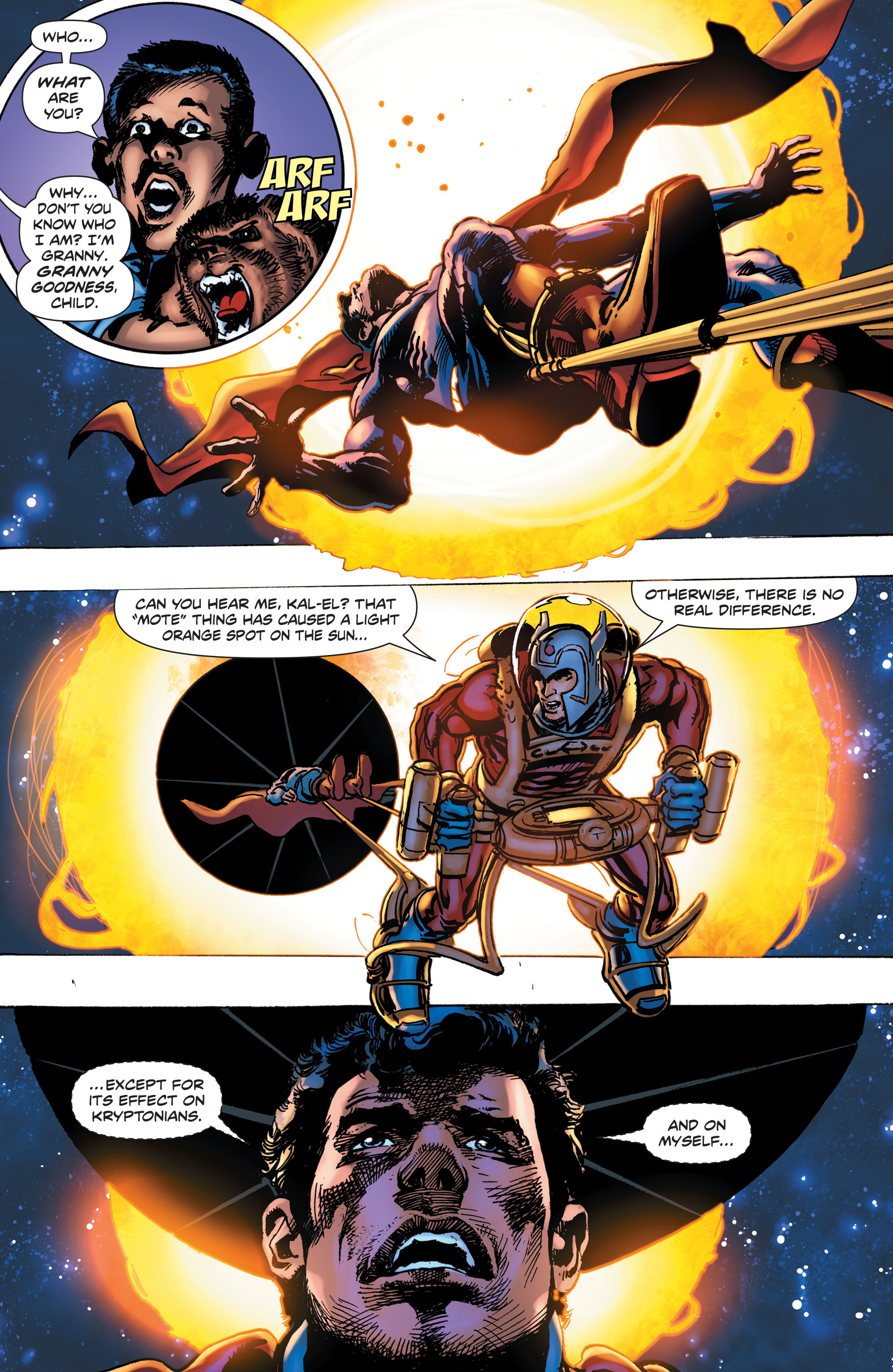 Read online Superman: The Coming of the Supermen comic -  Issue #4 - 12