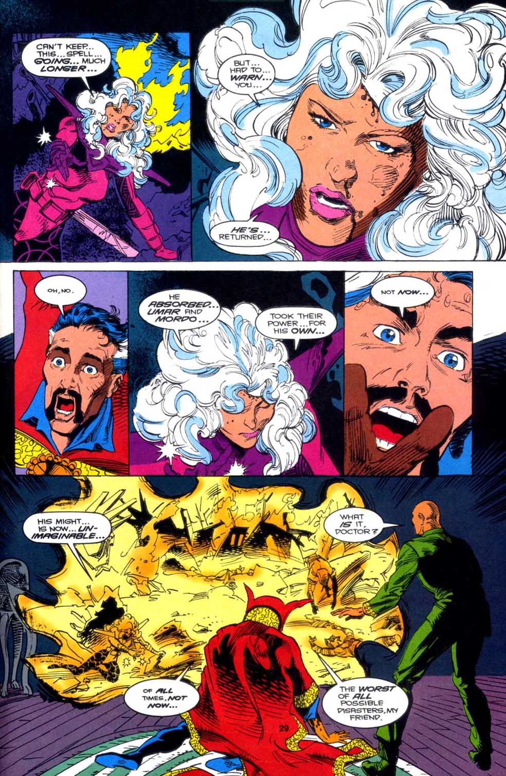 Read online Doctor Strange: Sorcerer Supreme comic -  Issue #49 - 22