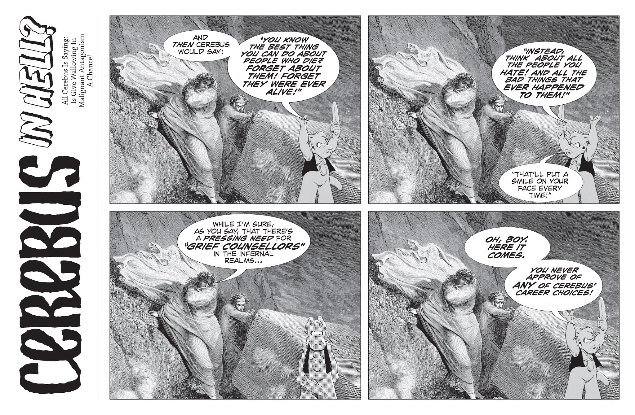 Read online Cerebus in Hell? comic -  Issue #4 - 10