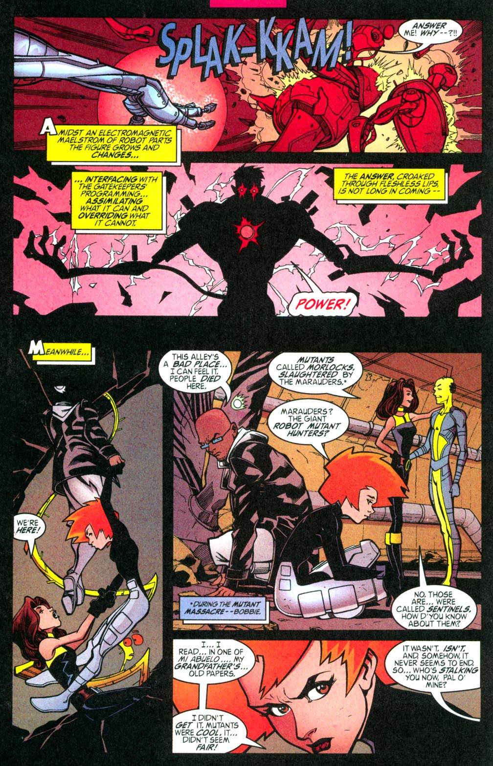 Read online Warlock (1999) comic -  Issue #6 - 10