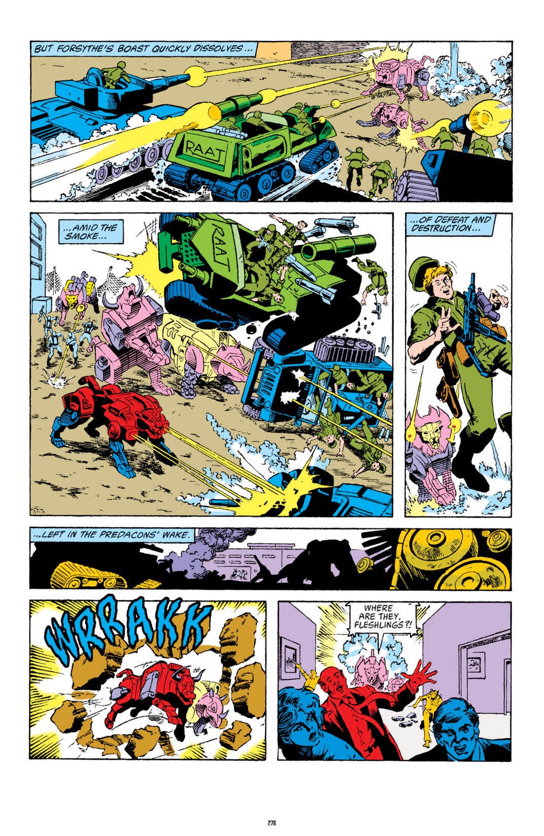 Read online The Transformers Classics comic -  Issue # TPB 3 - 277