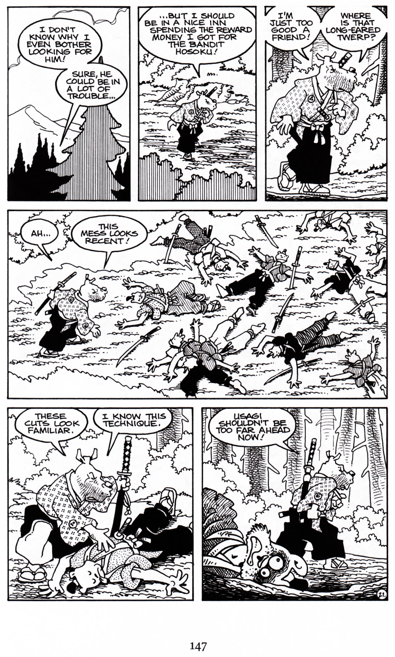 Read online Usagi Yojimbo (1996) comic -  Issue #18 - 21