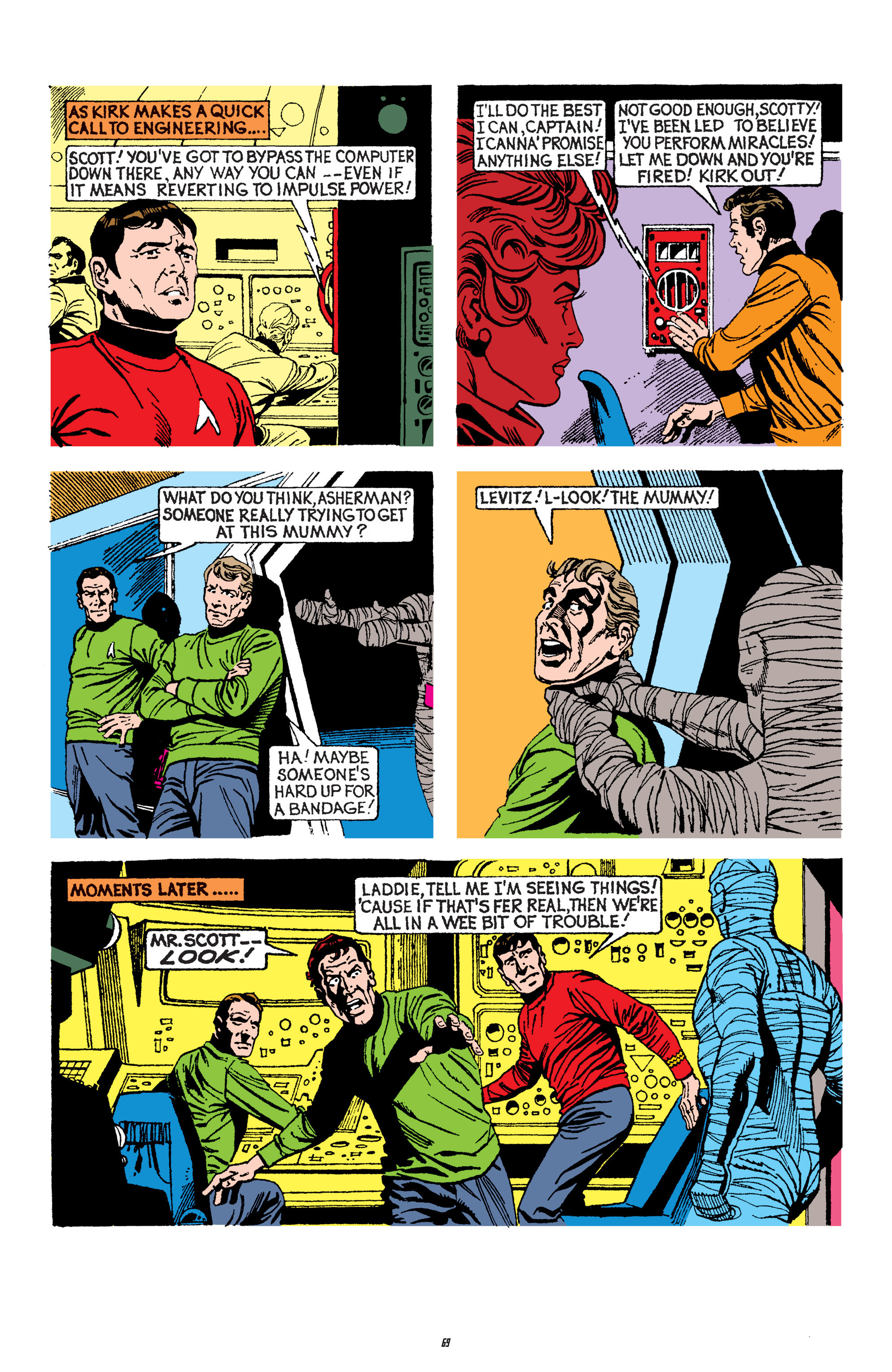 Read online Star Trek Archives comic -  Issue # TPB 4 - 69