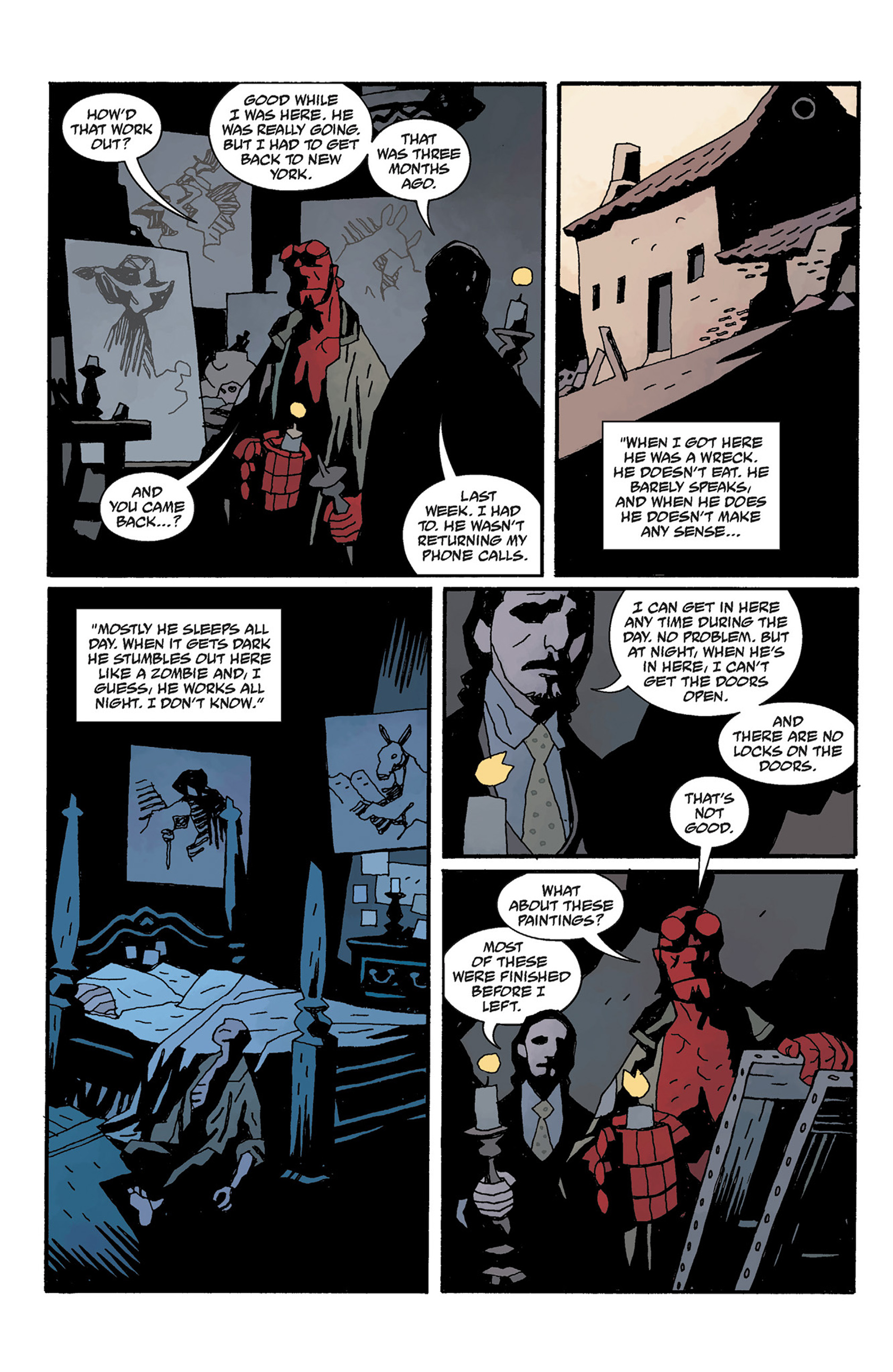 Read online Hellboy: The Crooked Man and Others comic -  Issue # TPB - 112