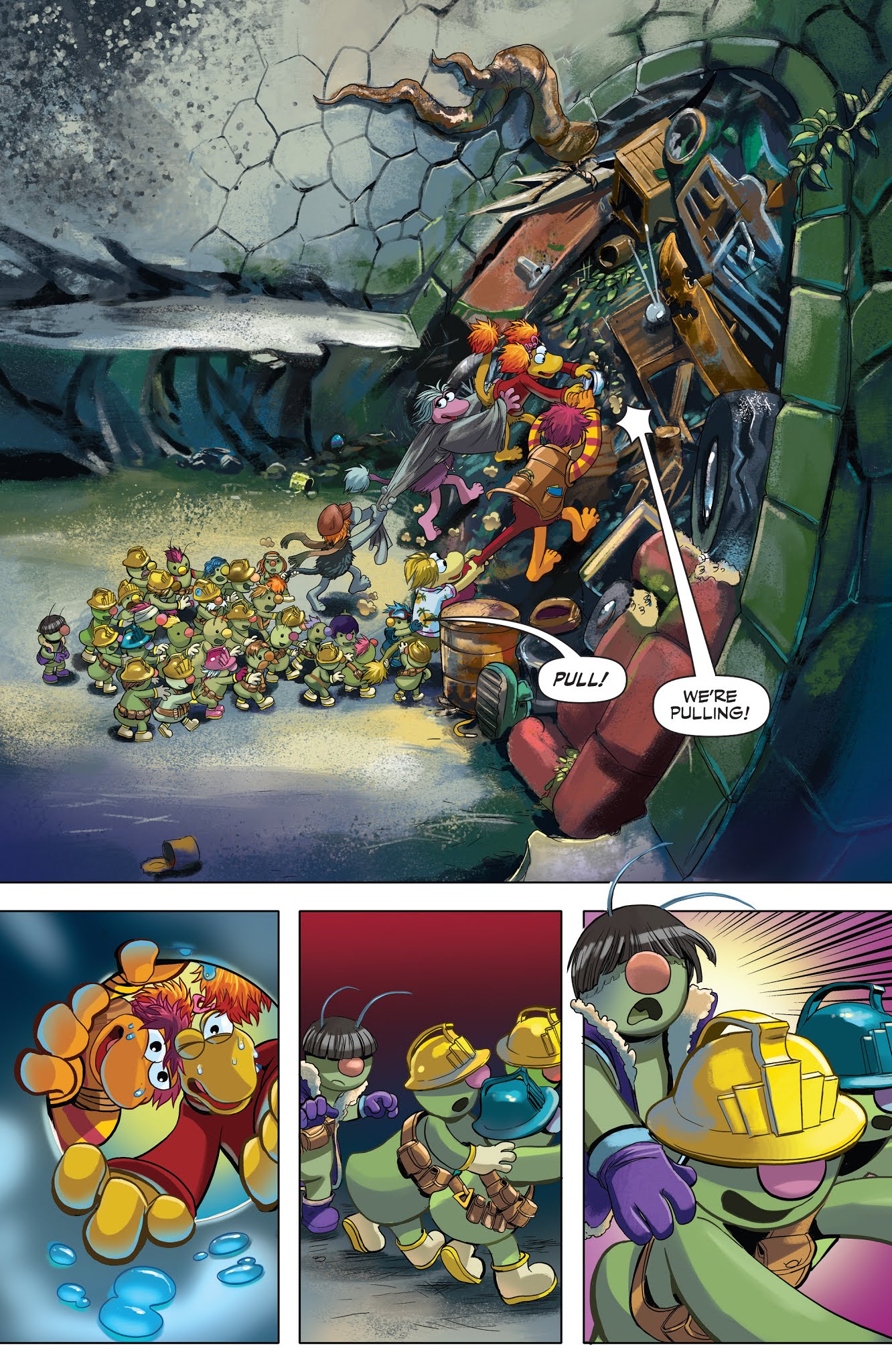 Read online Jim Henson's Fraggle Rock: Journey to the Everspring comic -  Issue #4 - 10