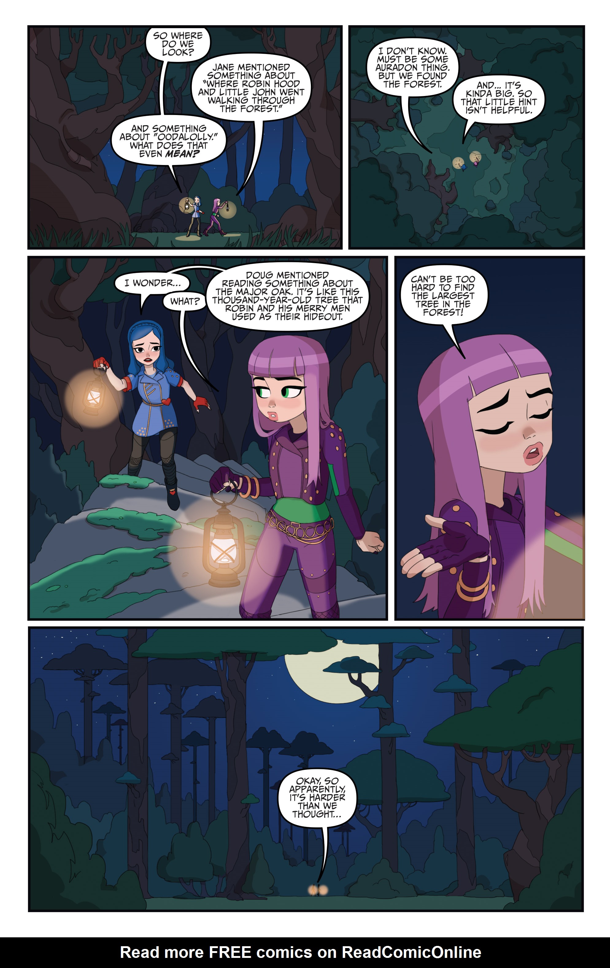 Read online Descendants: Twisted Field Trip comic -  Issue # Full - 31