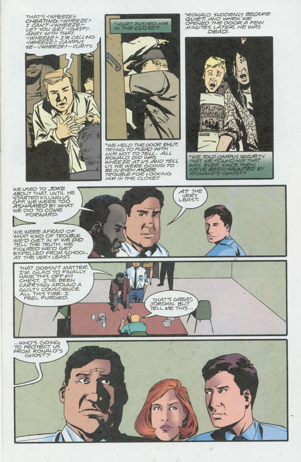 Read online The X-Files (1995) comic -  Issue #22 - 23