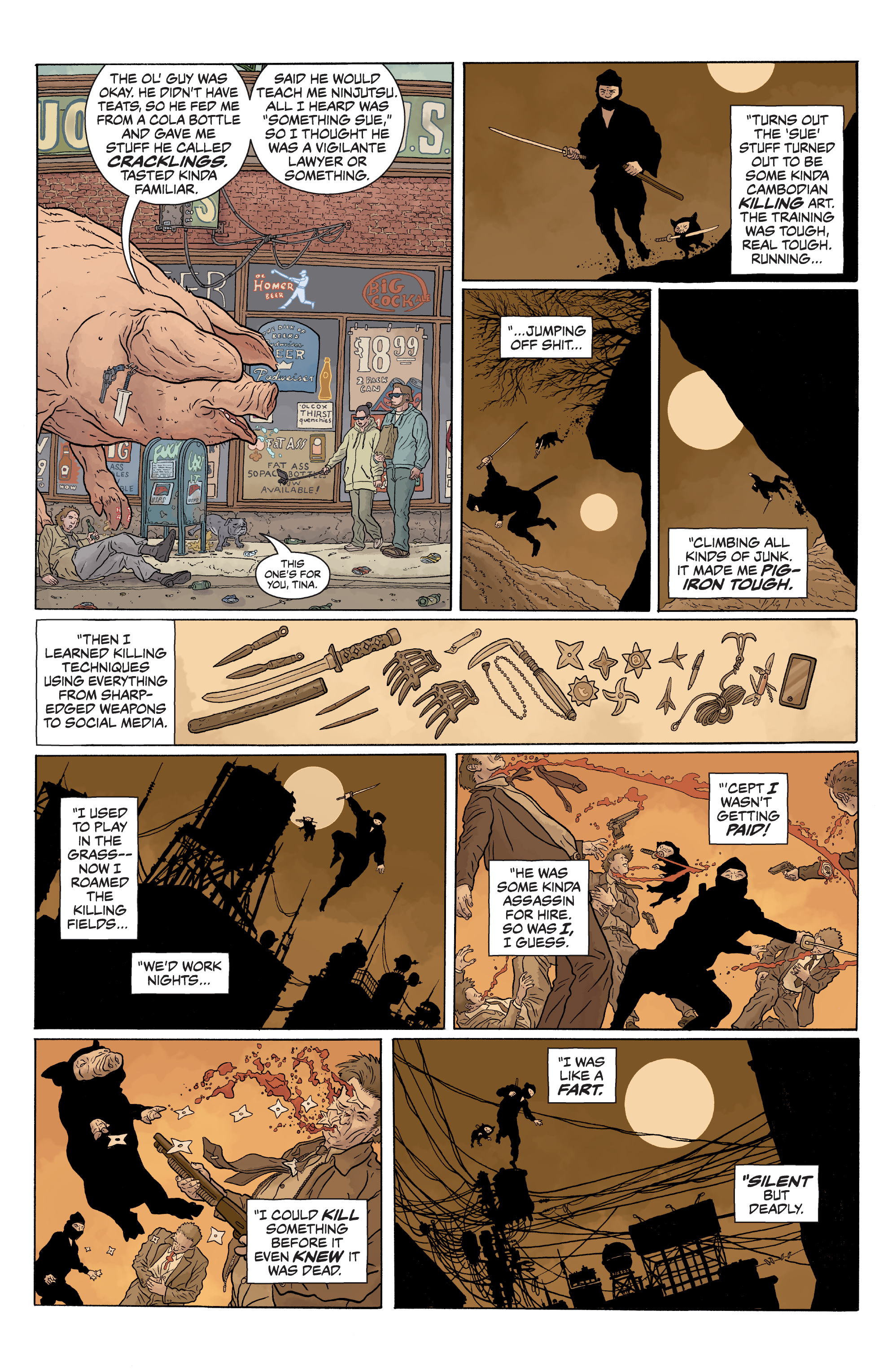 Read online The Shaolin Cowboy: Who'll Stop the Reign? comic -  Issue #2 - 20