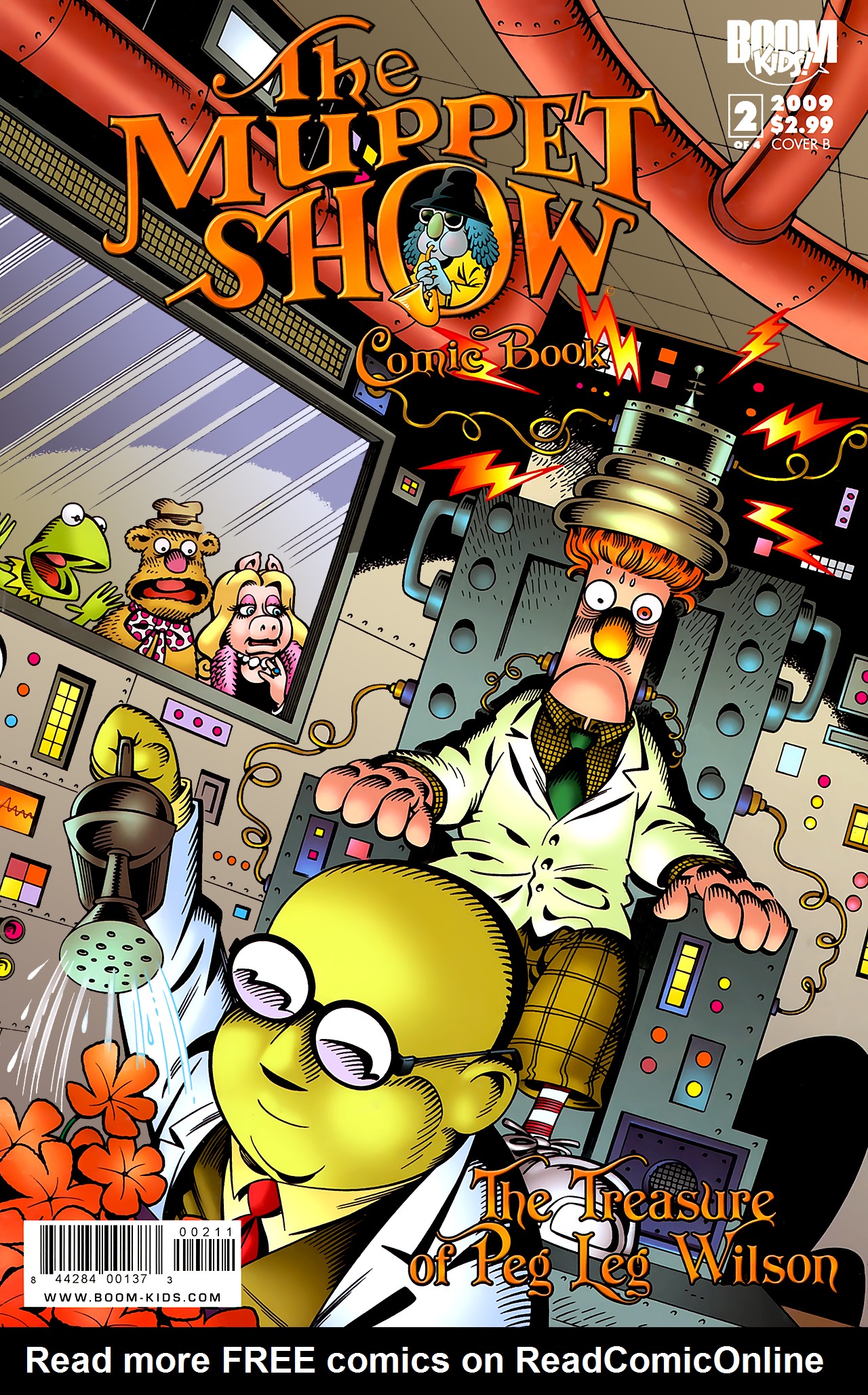 Read online The Muppet Show: The Treasure of Peg-Leg Wilson comic -  Issue #2 - 1