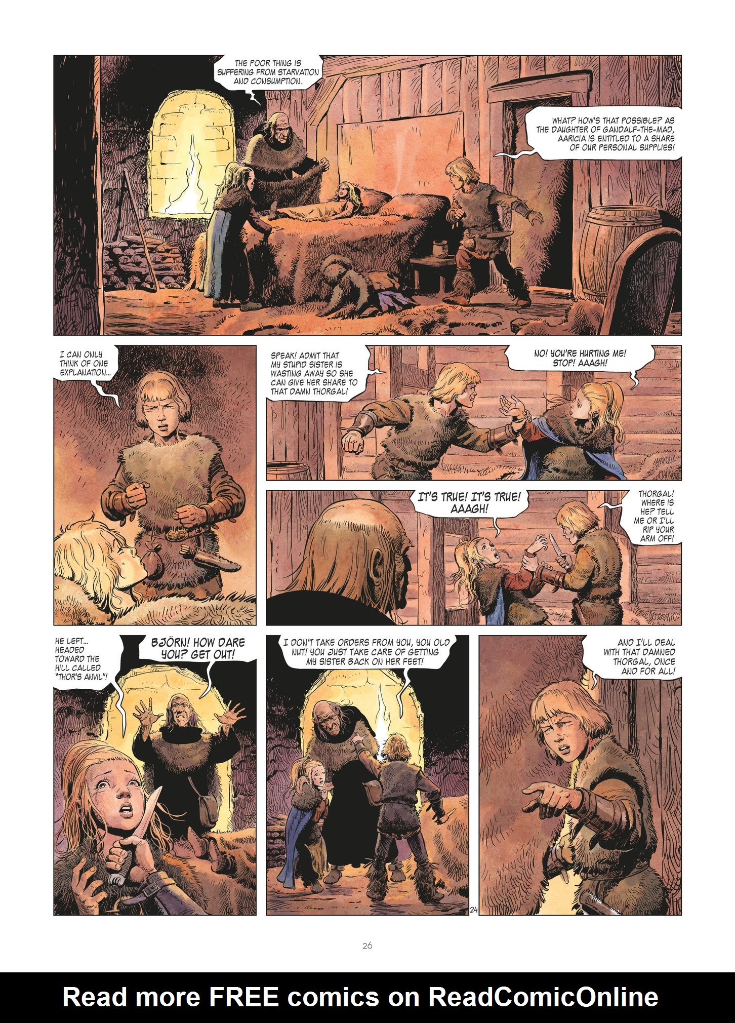 Read online The World of Thorgal: The Young Years comic -  Issue #1 - 26