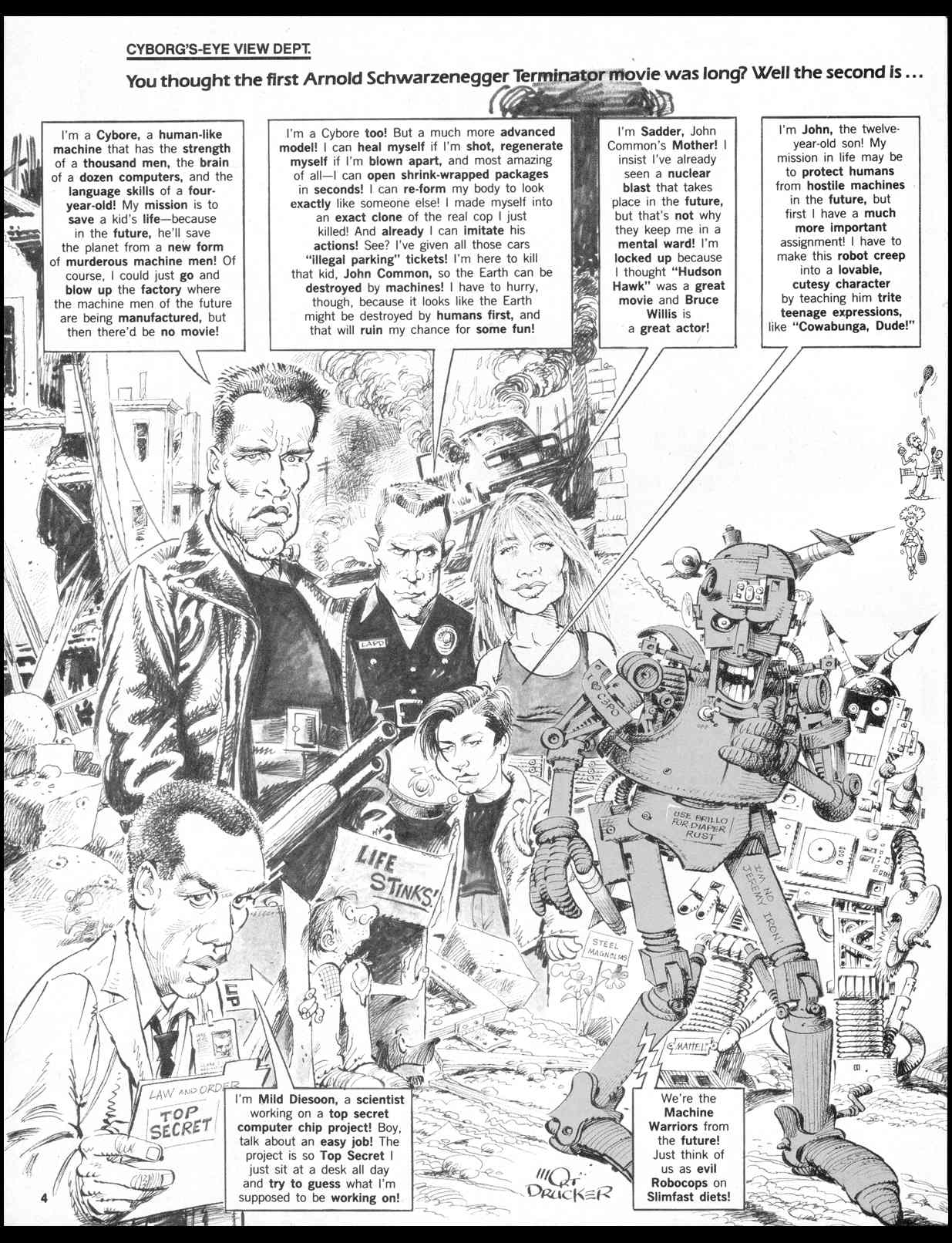 Read online MAD comic -  Issue #308 - 6