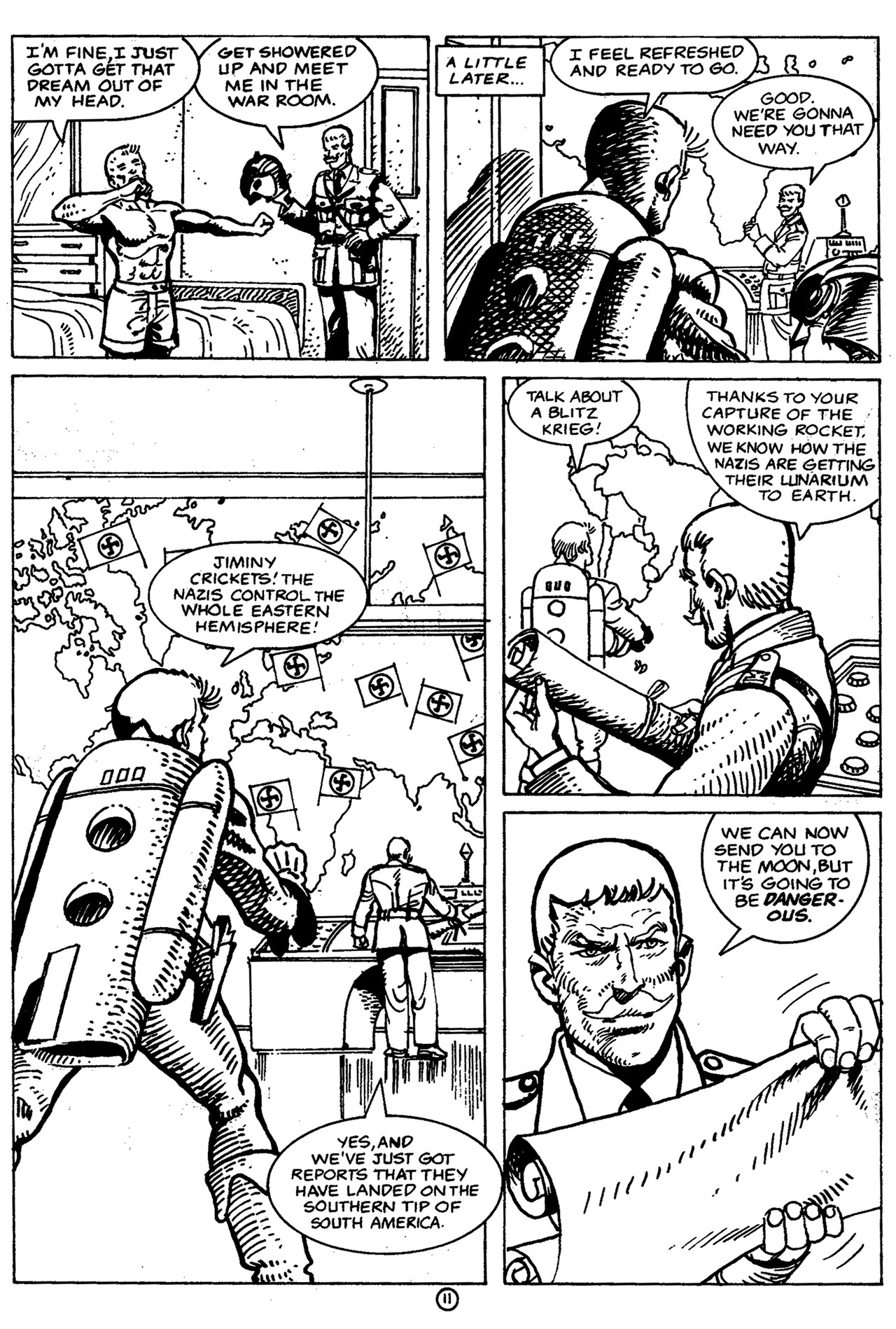 Read online Rocket Ranger comic -  Issue #5 - 13