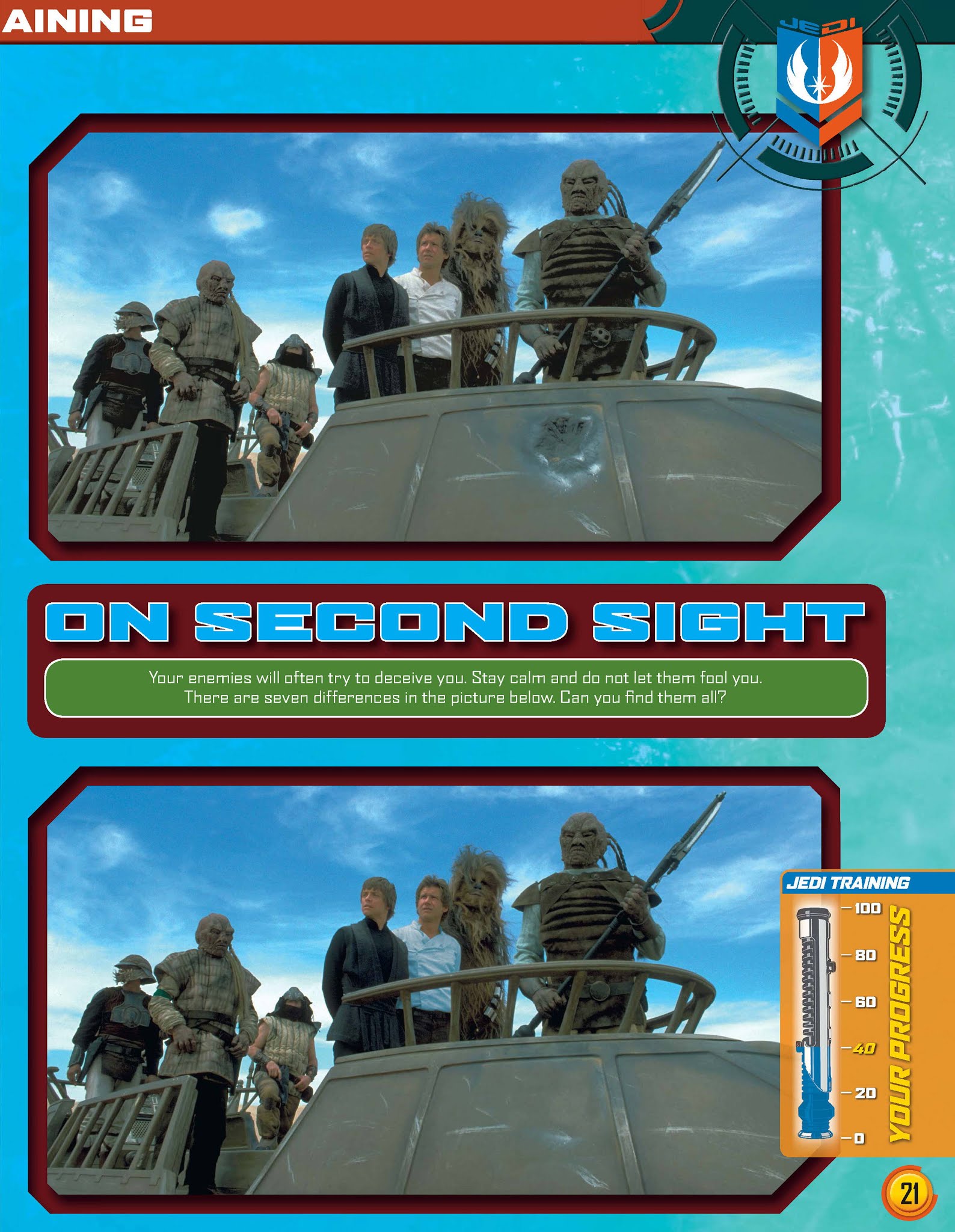 Read online Star Wars Jedi Master Magazine comic -  Issue #6 - 21