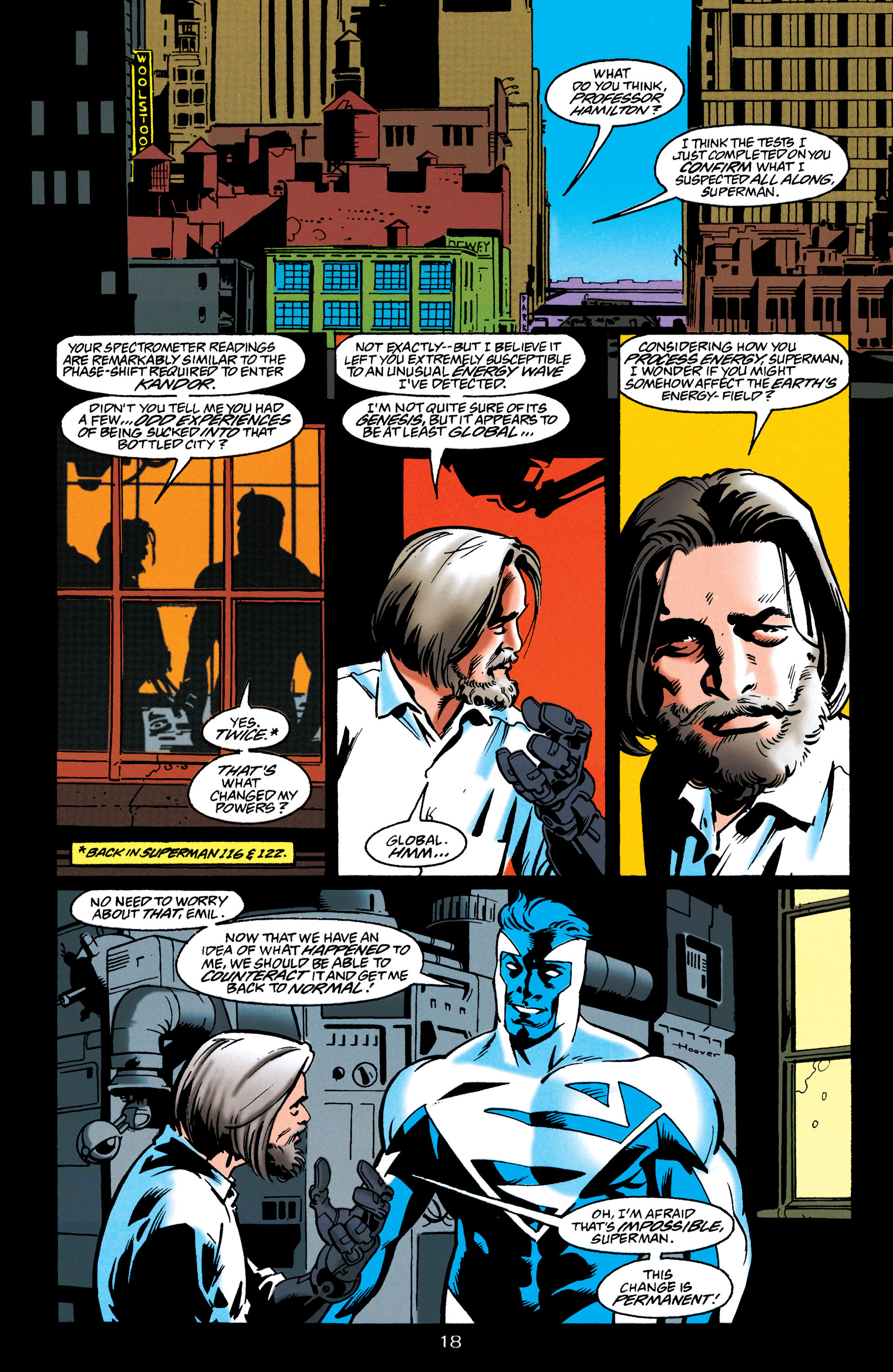 Read online Adventures of Superman (1987) comic -  Issue #549 - 18